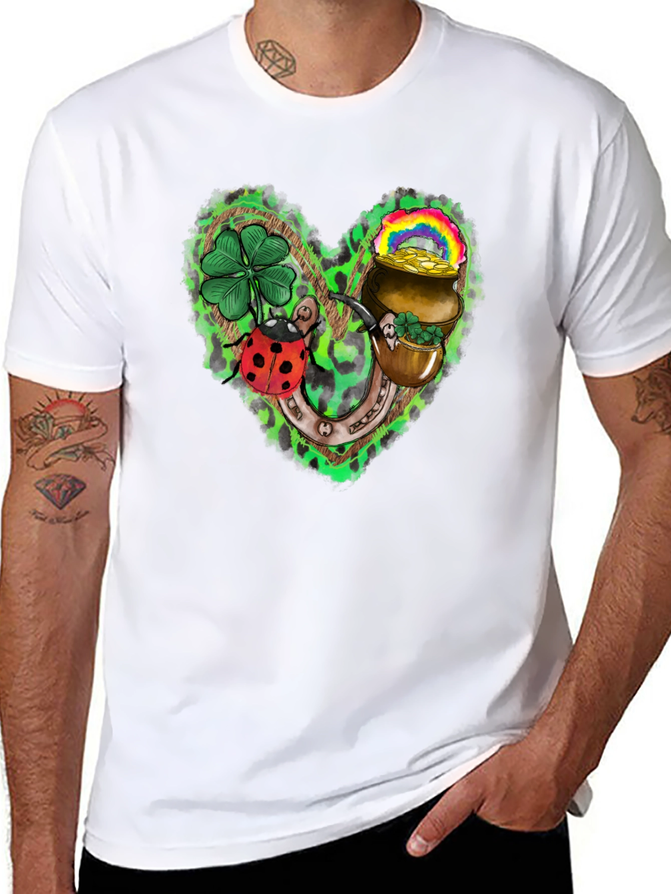 Lucky St. Patricks Day Graphic Tee