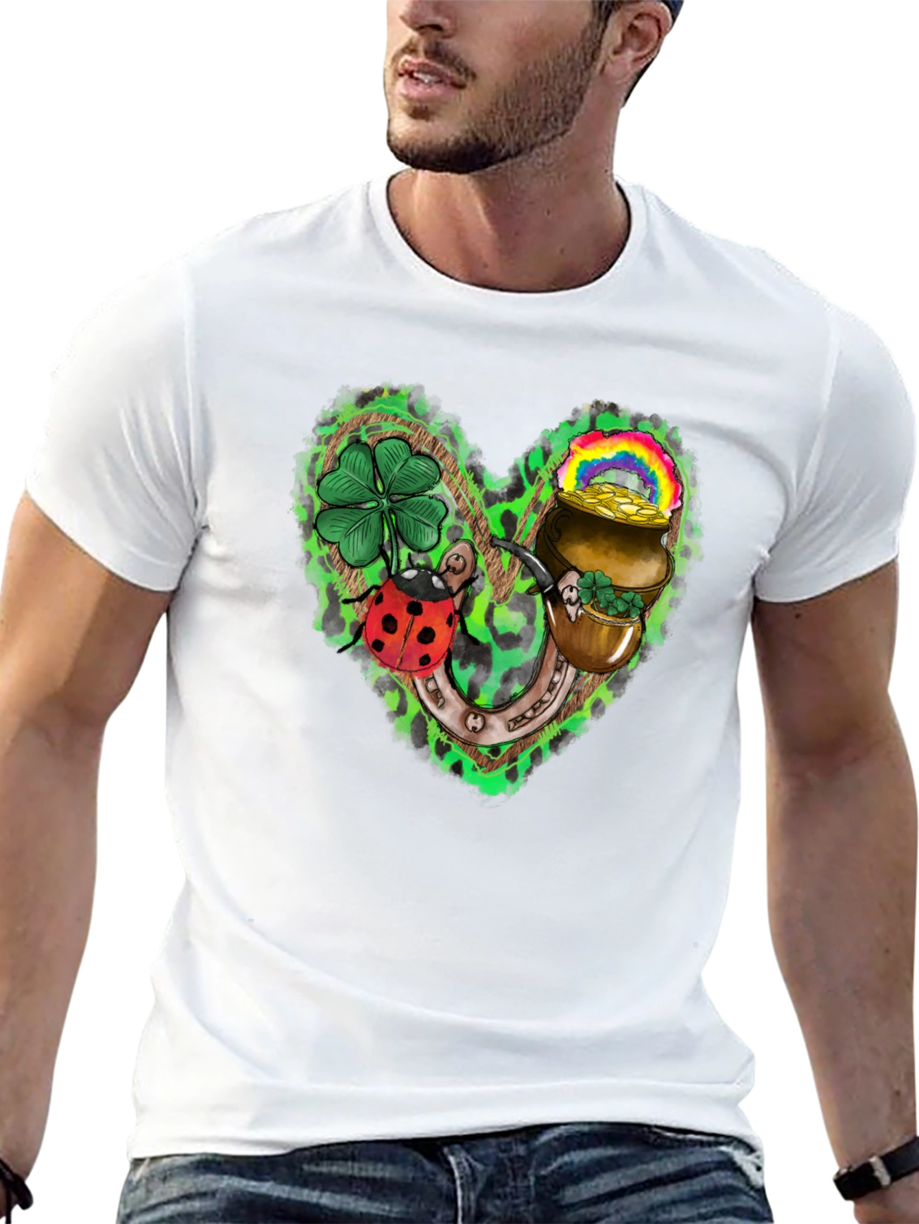 Lucky St. Patricks Day Graphic Tee