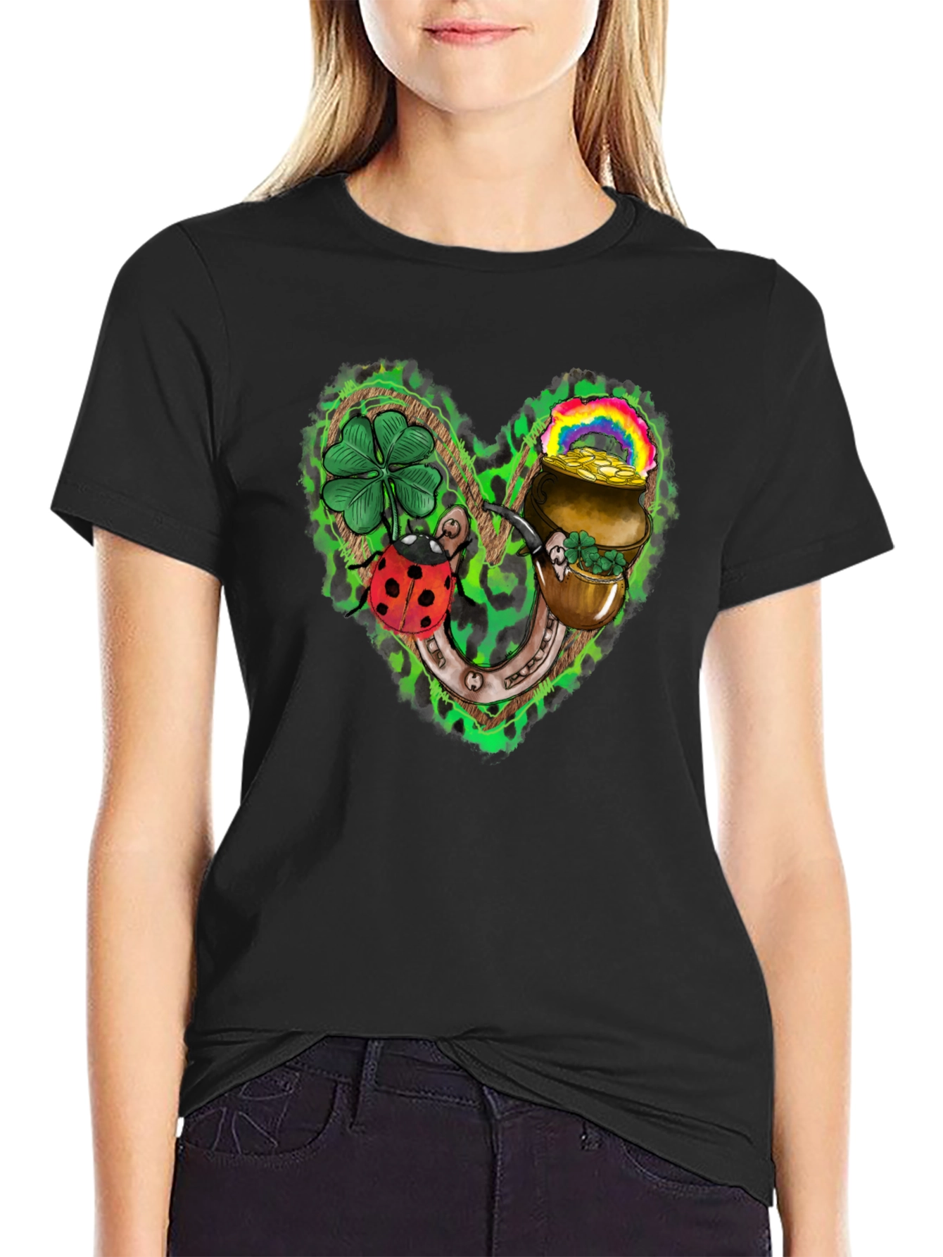 Lucky St. Patricks Day Graphic Tee