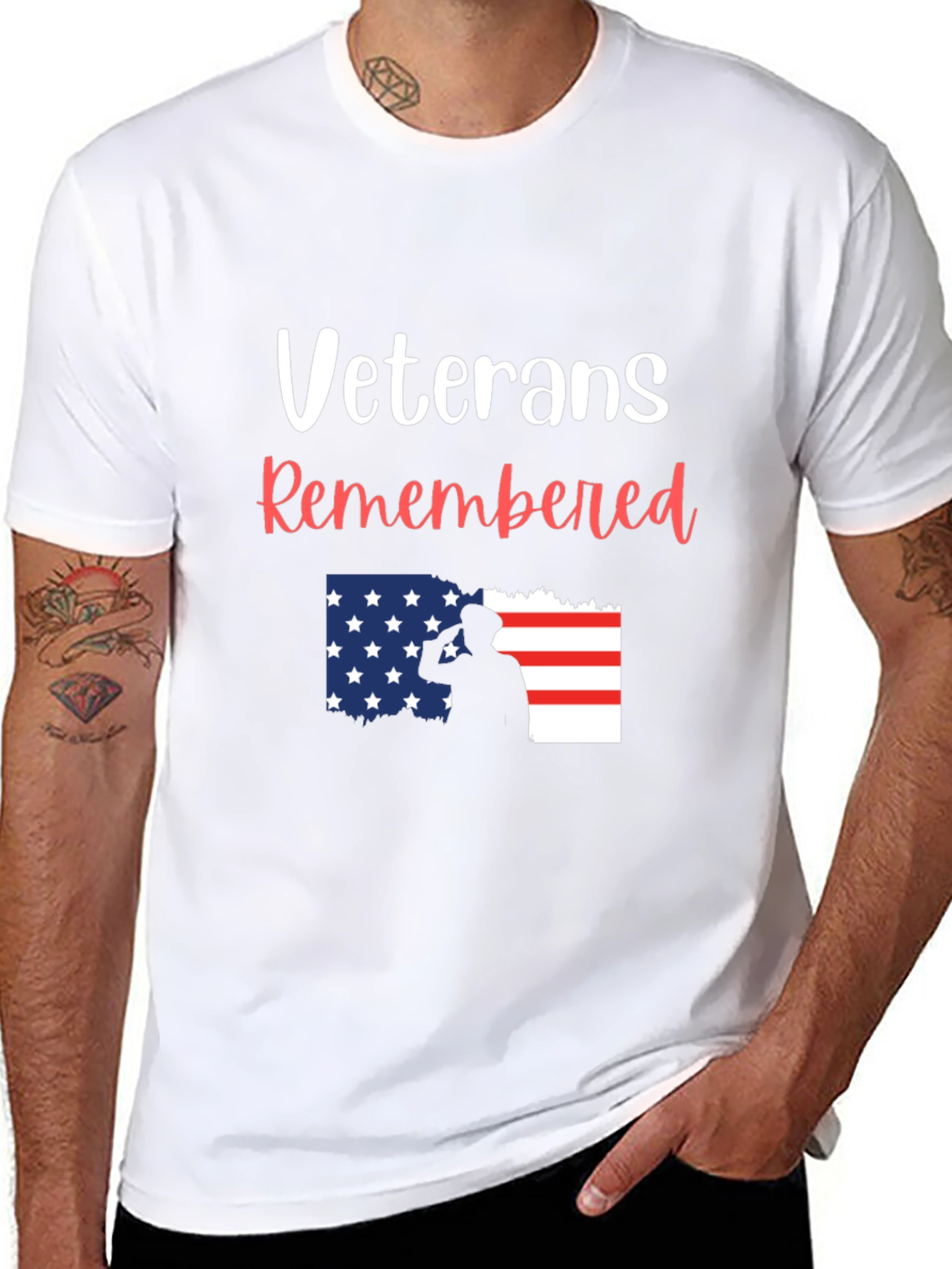 Veterans Remembered Graphic T-Shirt