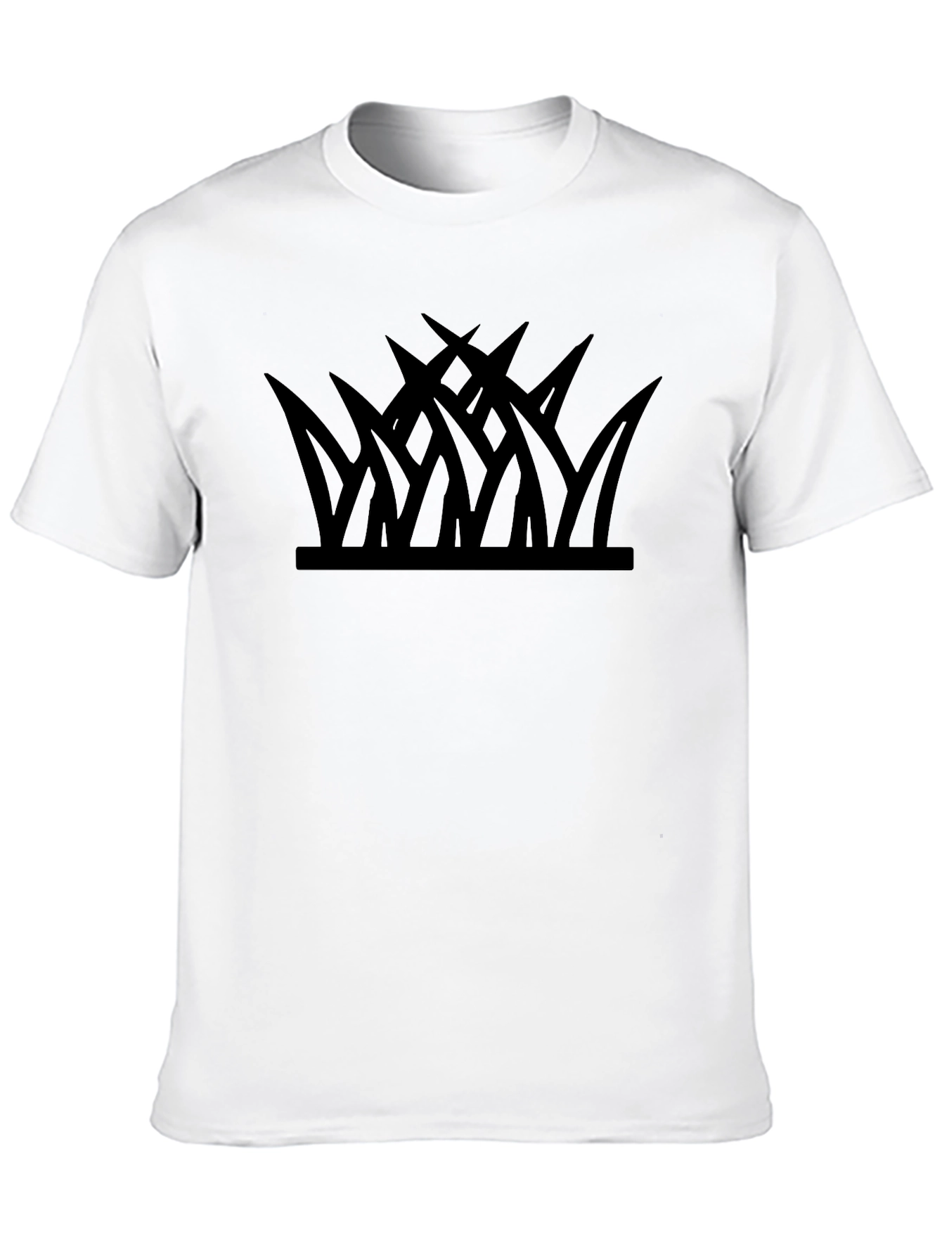 Grass Graphic Tee - Modern Style