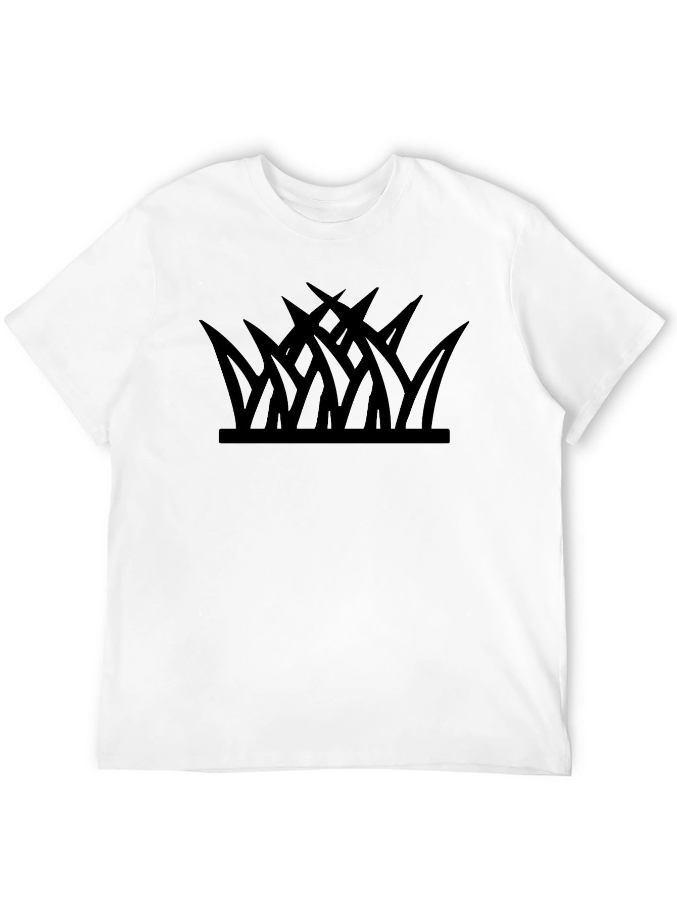Grass Graphic Tee - Modern Style