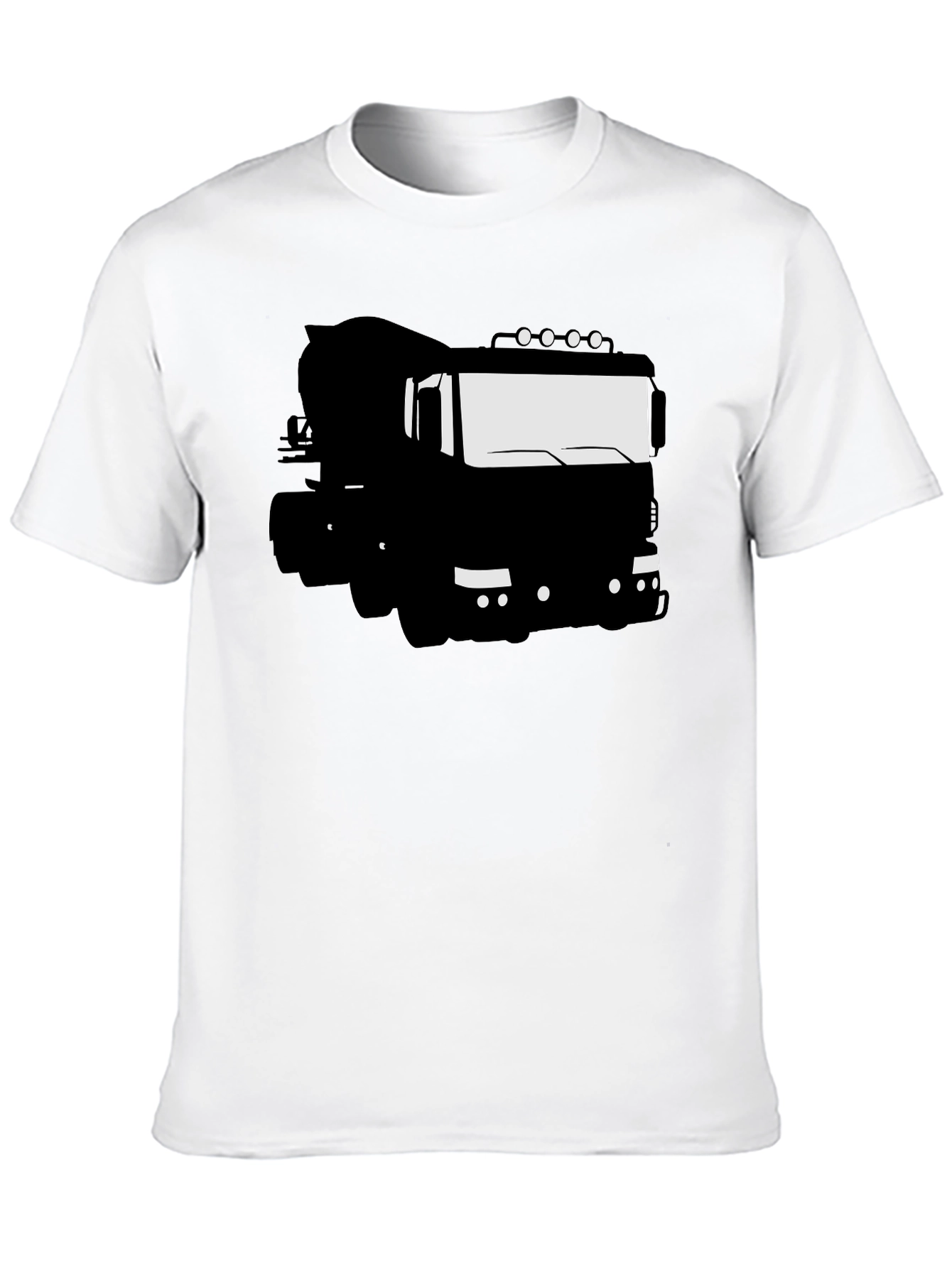 Black Truck Graphic Tee - Mens Casual Shirt