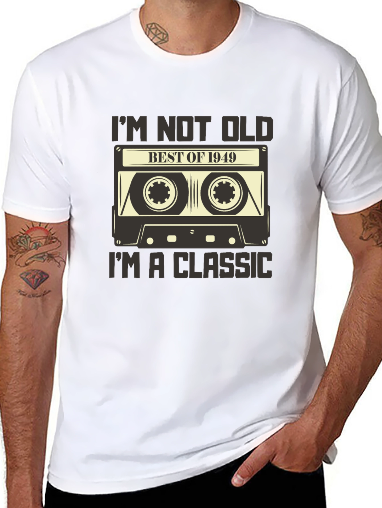 Best of 1949 Classic Cassette Graphic Tee
