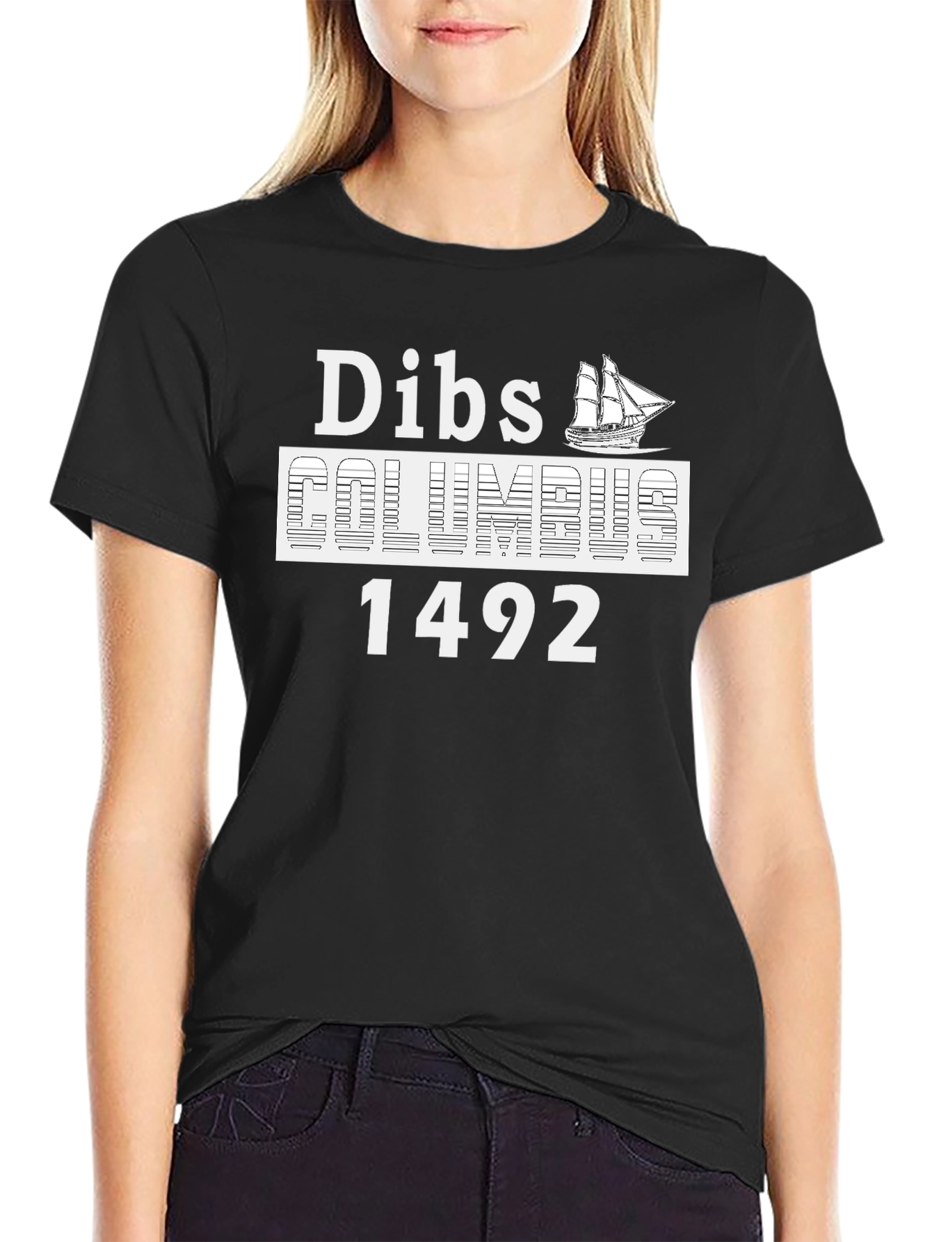 Dibs Columbus 1492 Graphic Tee