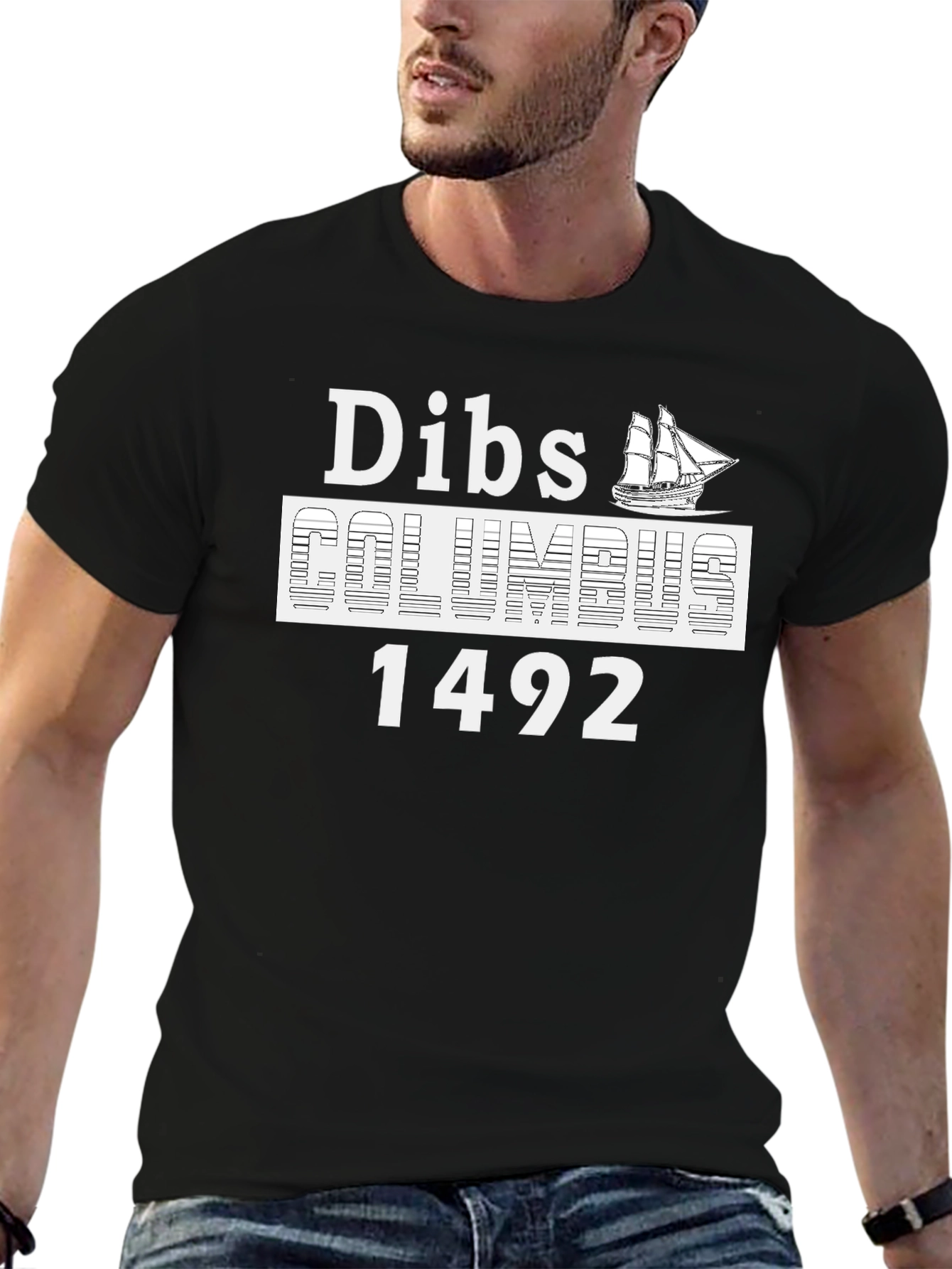 Dibs Columbus 1492 Graphic Tee
