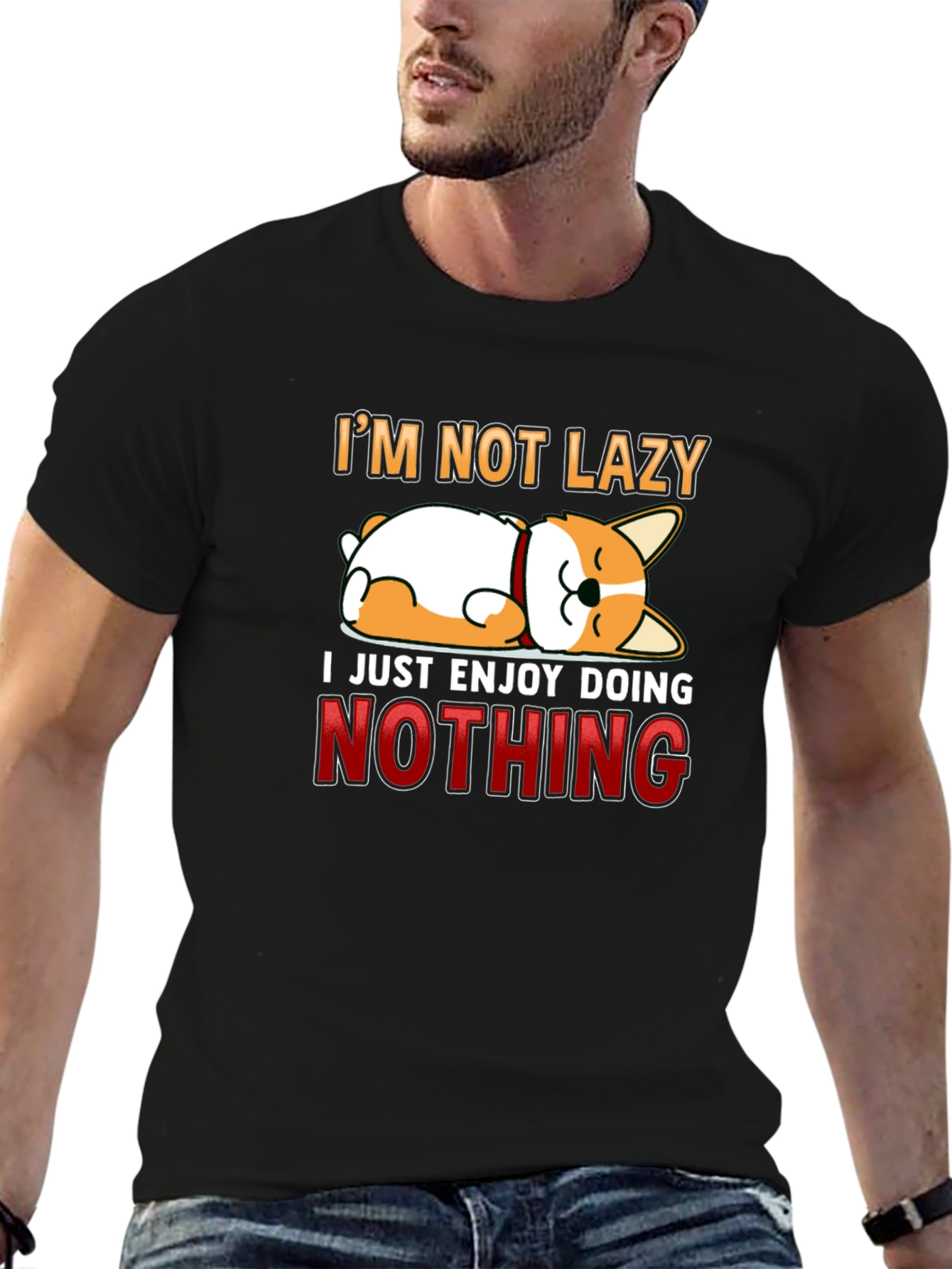 Im Not Lazy Graphic Tee
