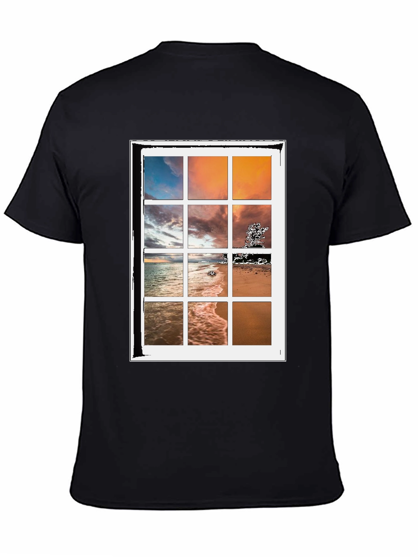 Coastal View T-Shirt: Window to Paradise