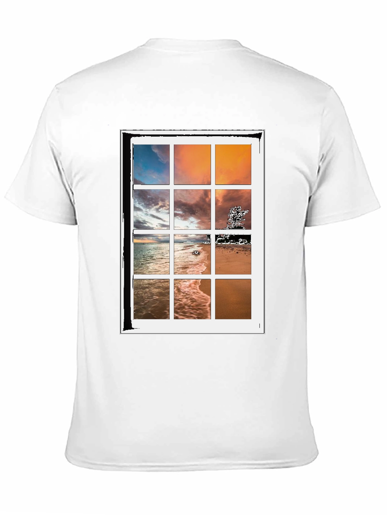 Coastal View T-Shirt: Window to Paradise