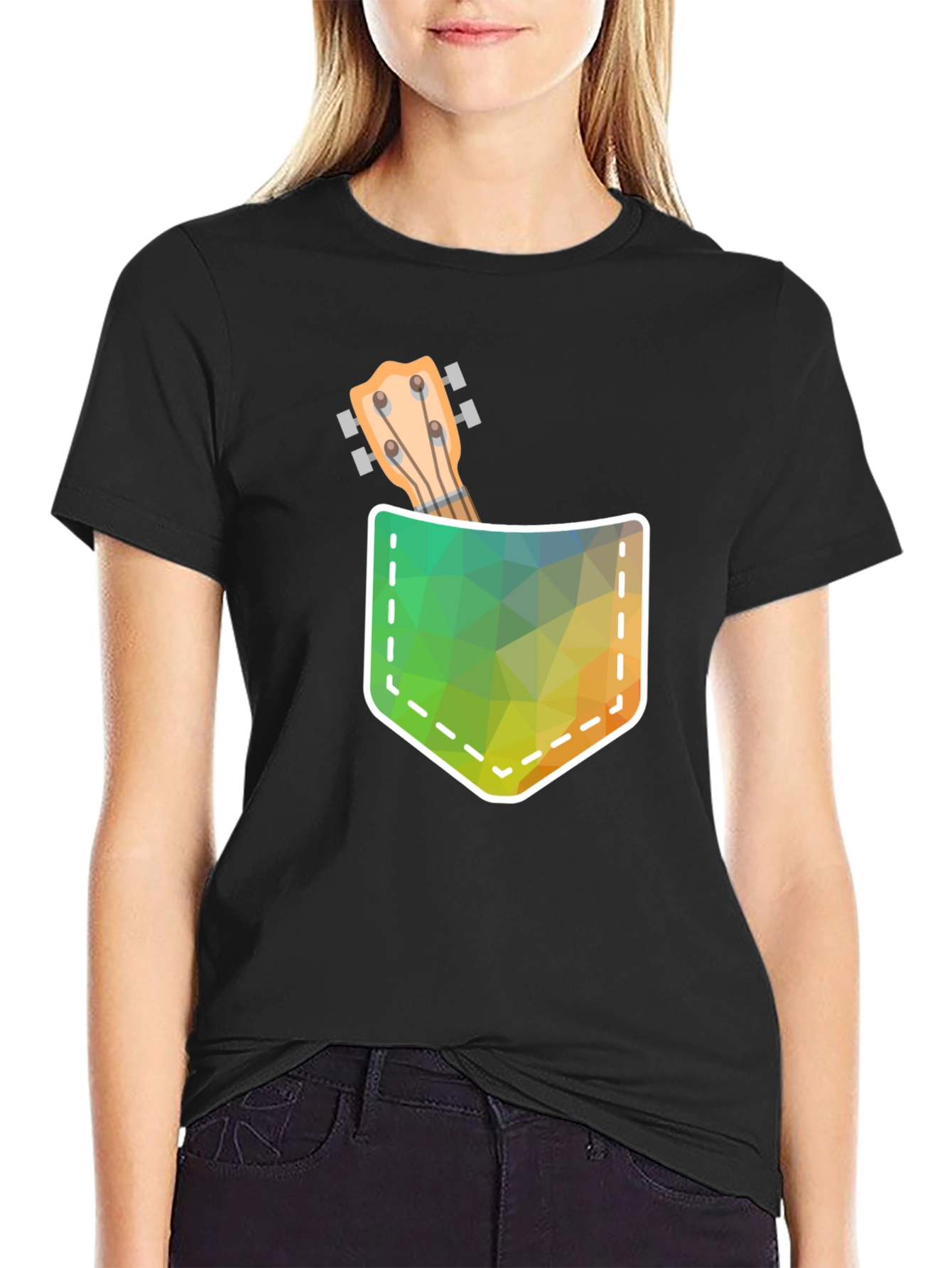 Ukulele Pocket Graphic Tee