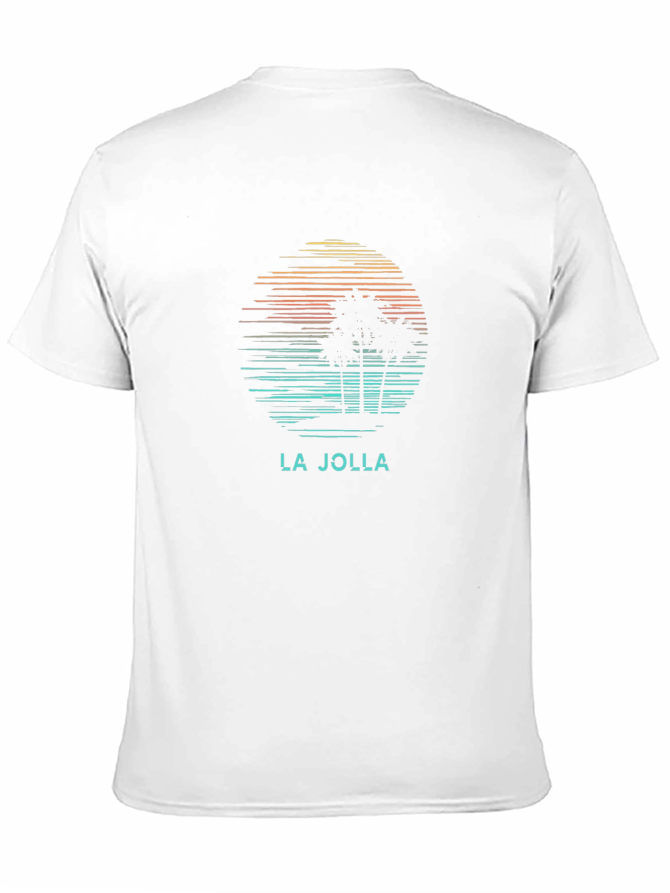 La Jolla Palm Tree Graphic T-Shirt