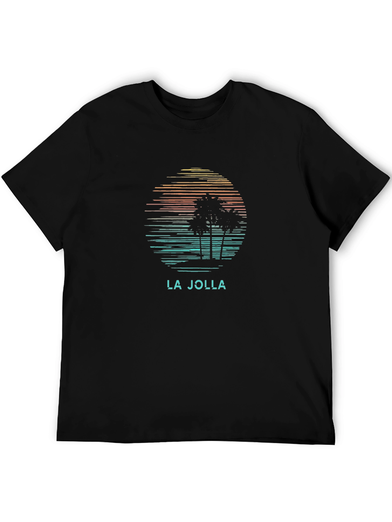 La Jolla Palm Tree Graphic T-Shirt