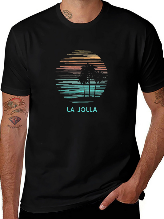 La Jolla Palm Tree Graphic T-Shirt