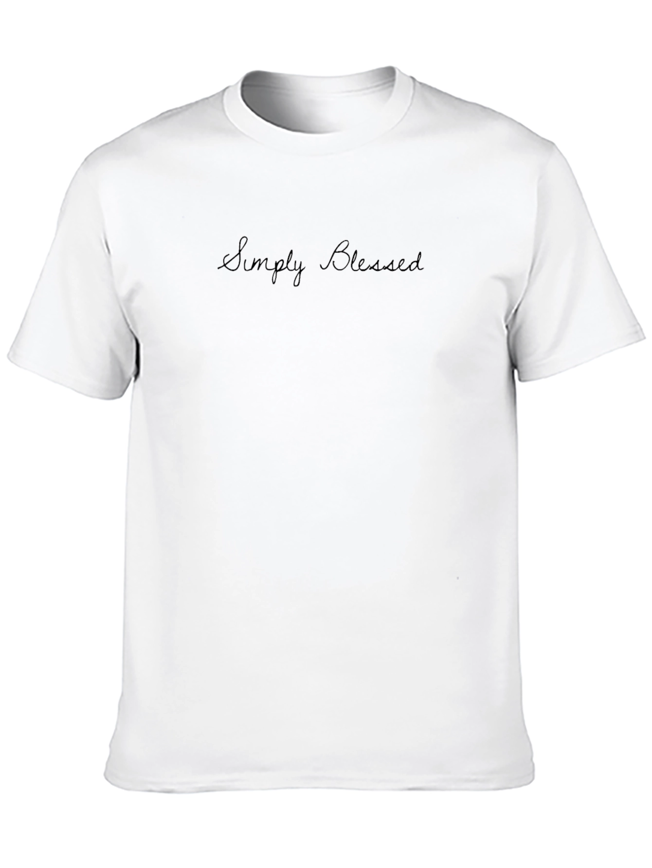 Simply Blessed Black T-Shirt