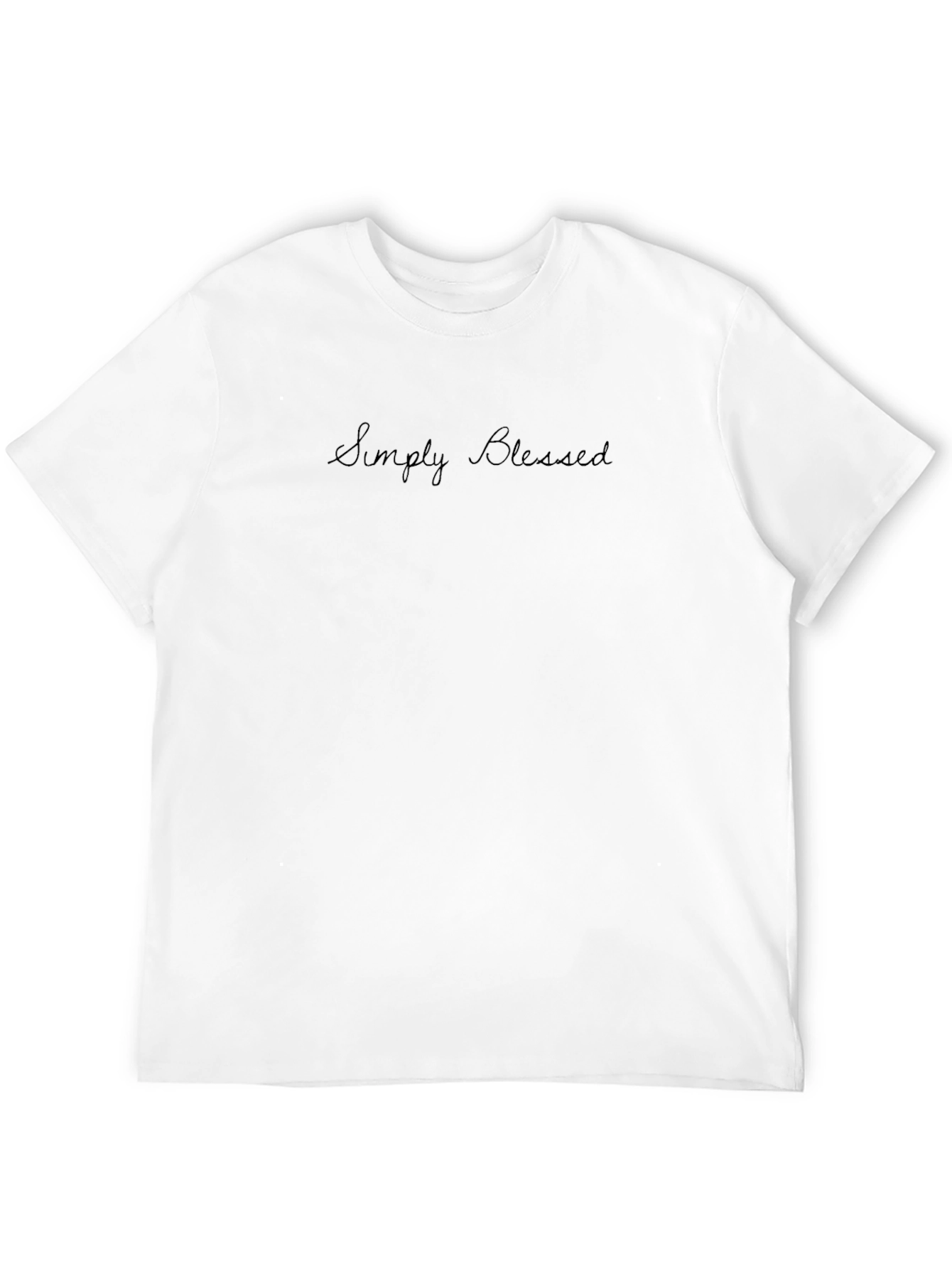 Simply Blessed Black T-Shirt