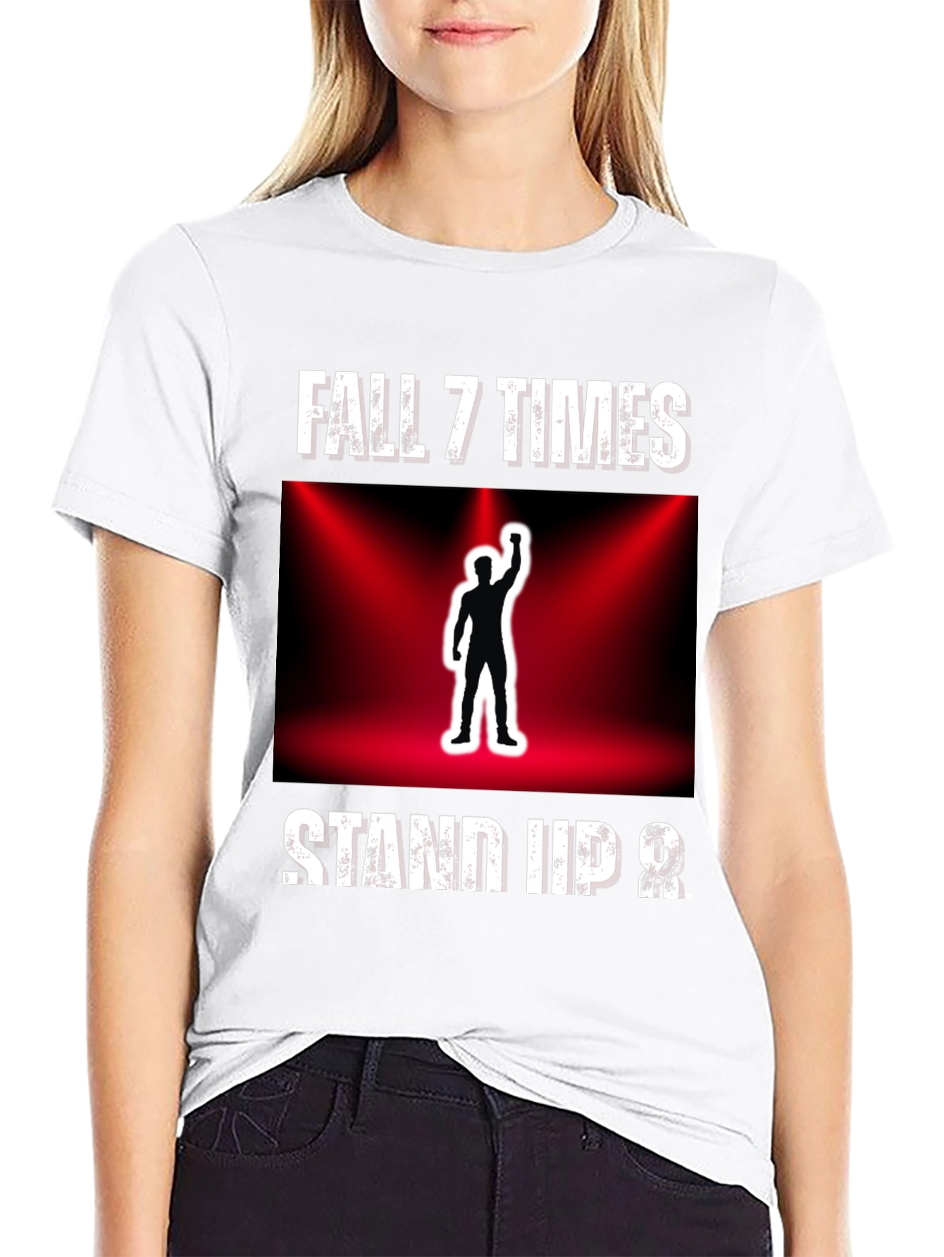 Fall 7 Times Stand Up 8 T-Shirt
