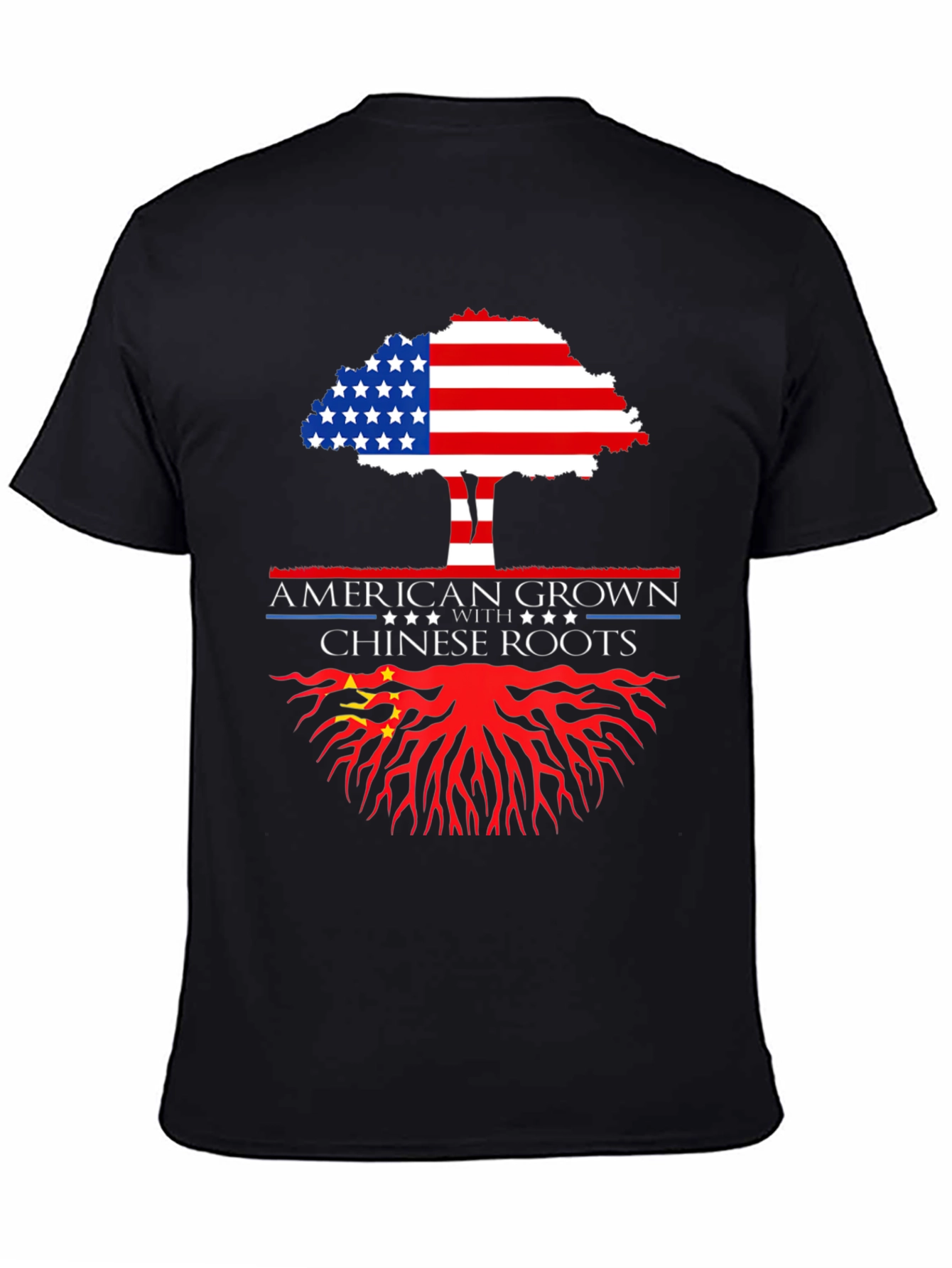 American Grown with Chinese Roots T-Shirt