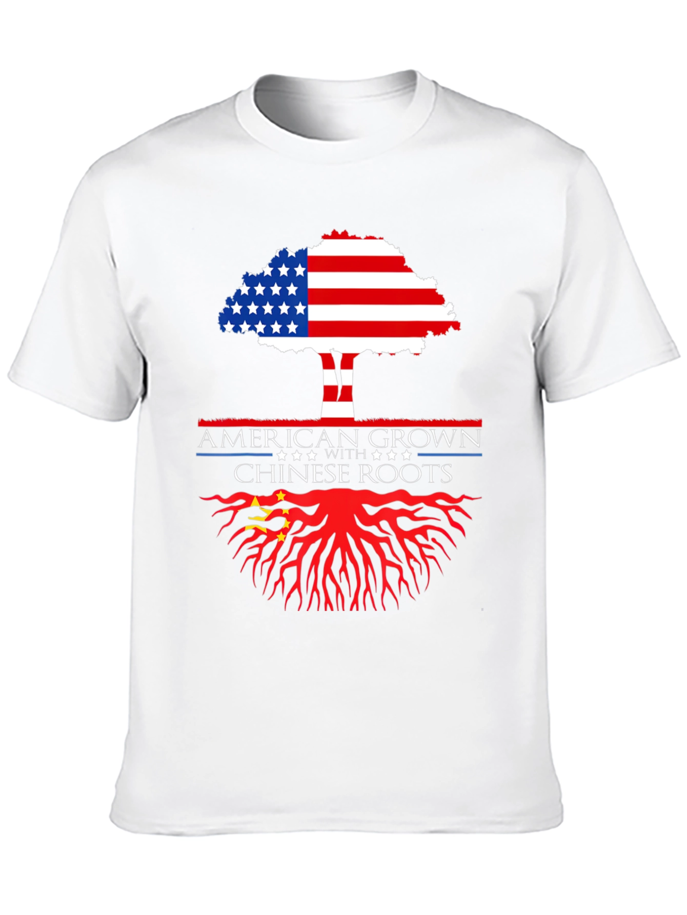 American Grown with Chinese Roots T-Shirt