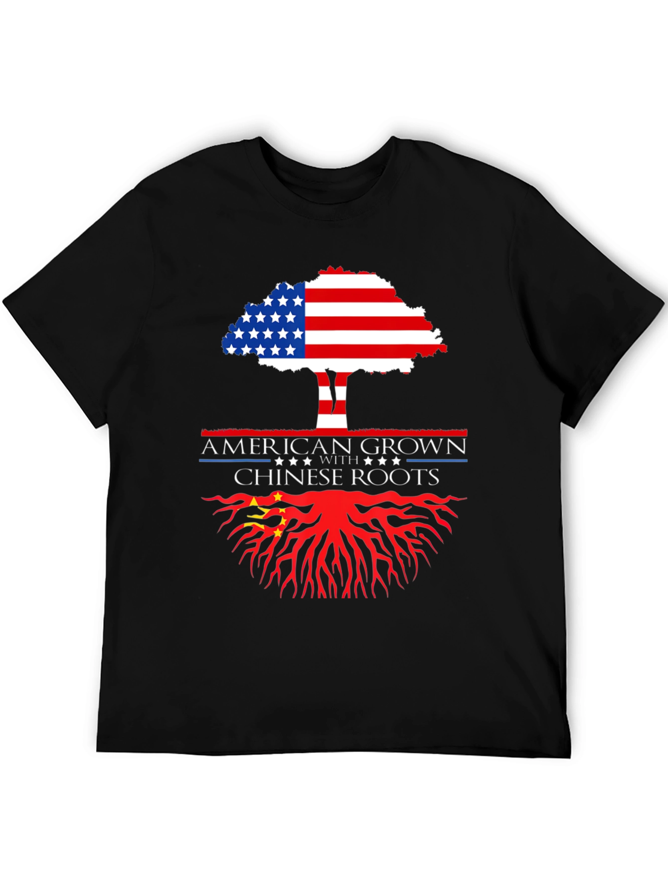 American Grown with Chinese Roots T-Shirt