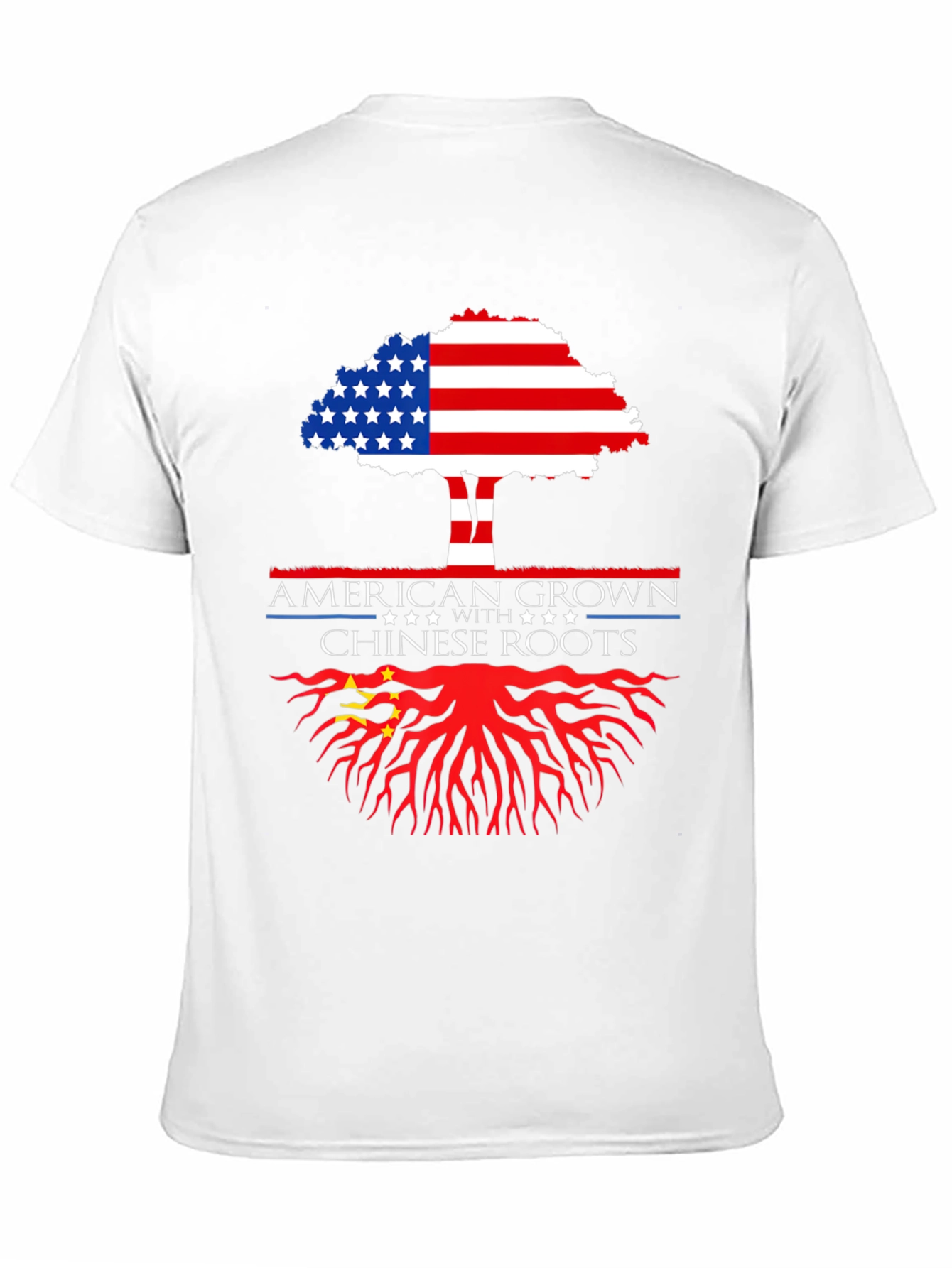 American Grown with Chinese Roots T-Shirt