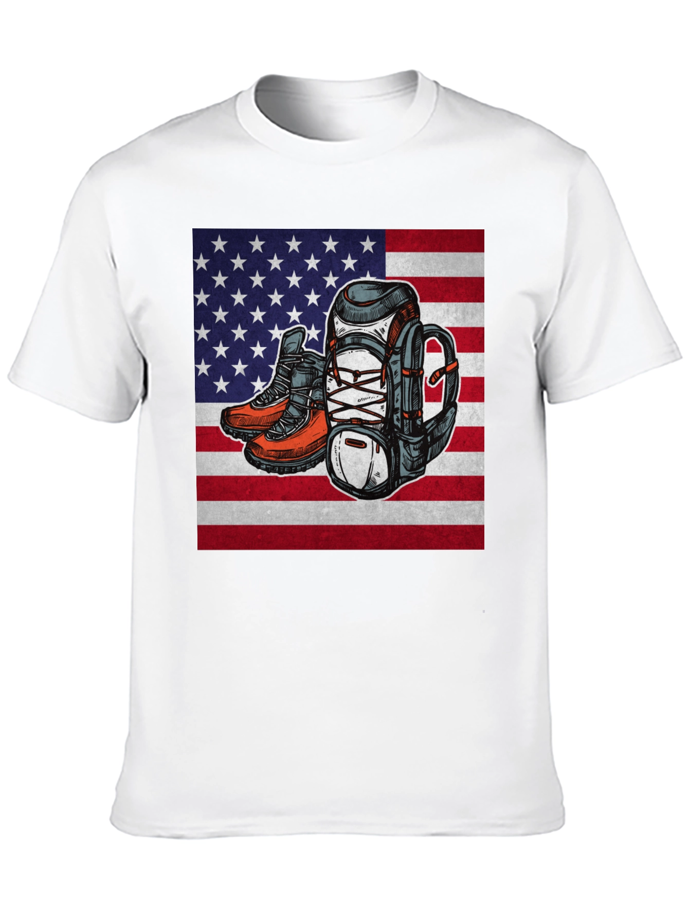 American Pride Hiking T-Shirt