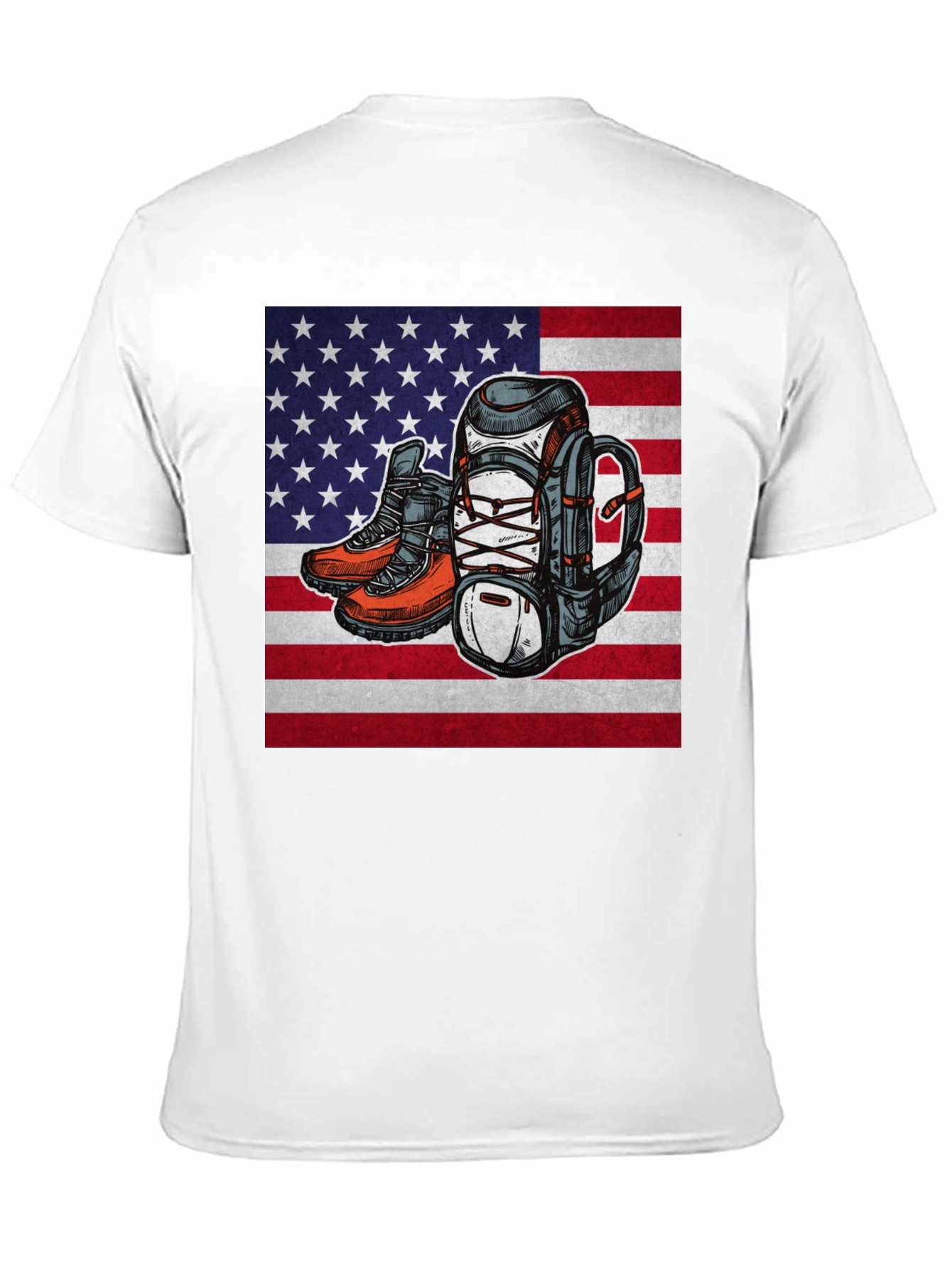 American Pride Hiking T-Shirt