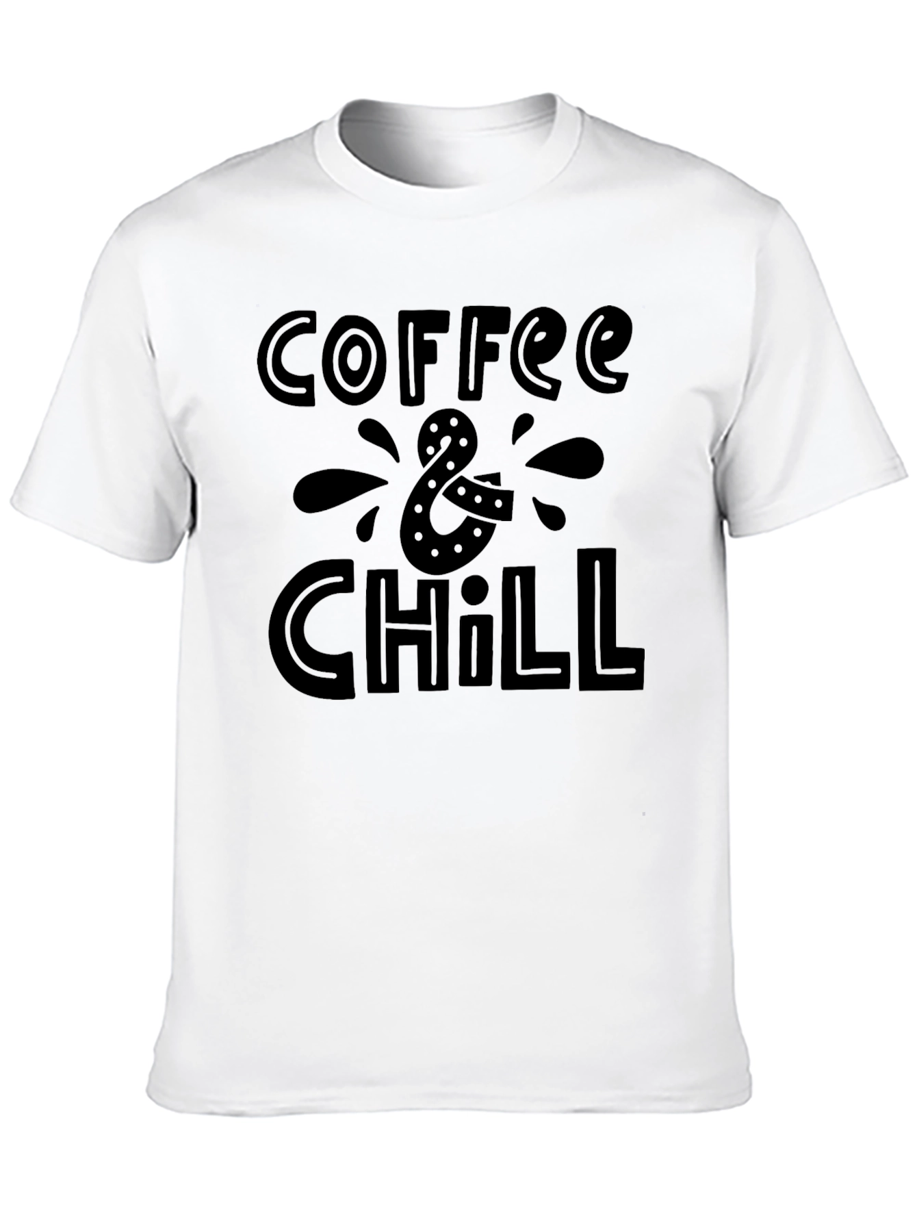 Coffee & Chill Graphic Tee - Casual Comfort