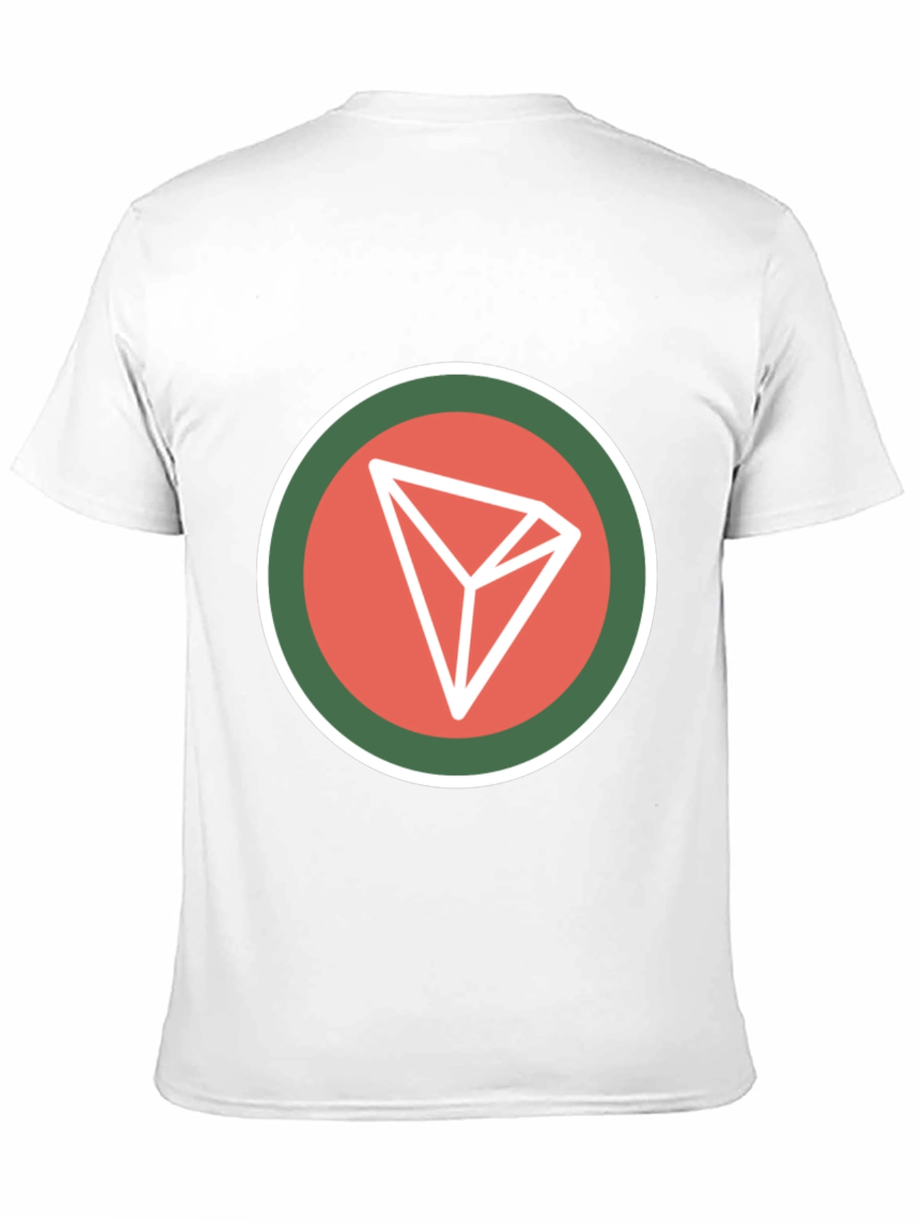 Tron Crypto Logo Black T-Shirt
