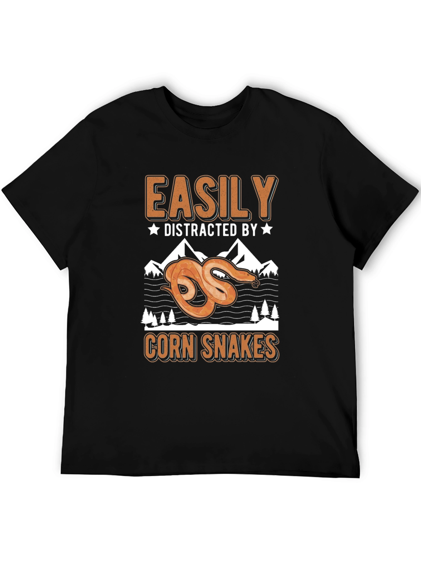 Easily Distracted by Corn Snakes T-Shirt