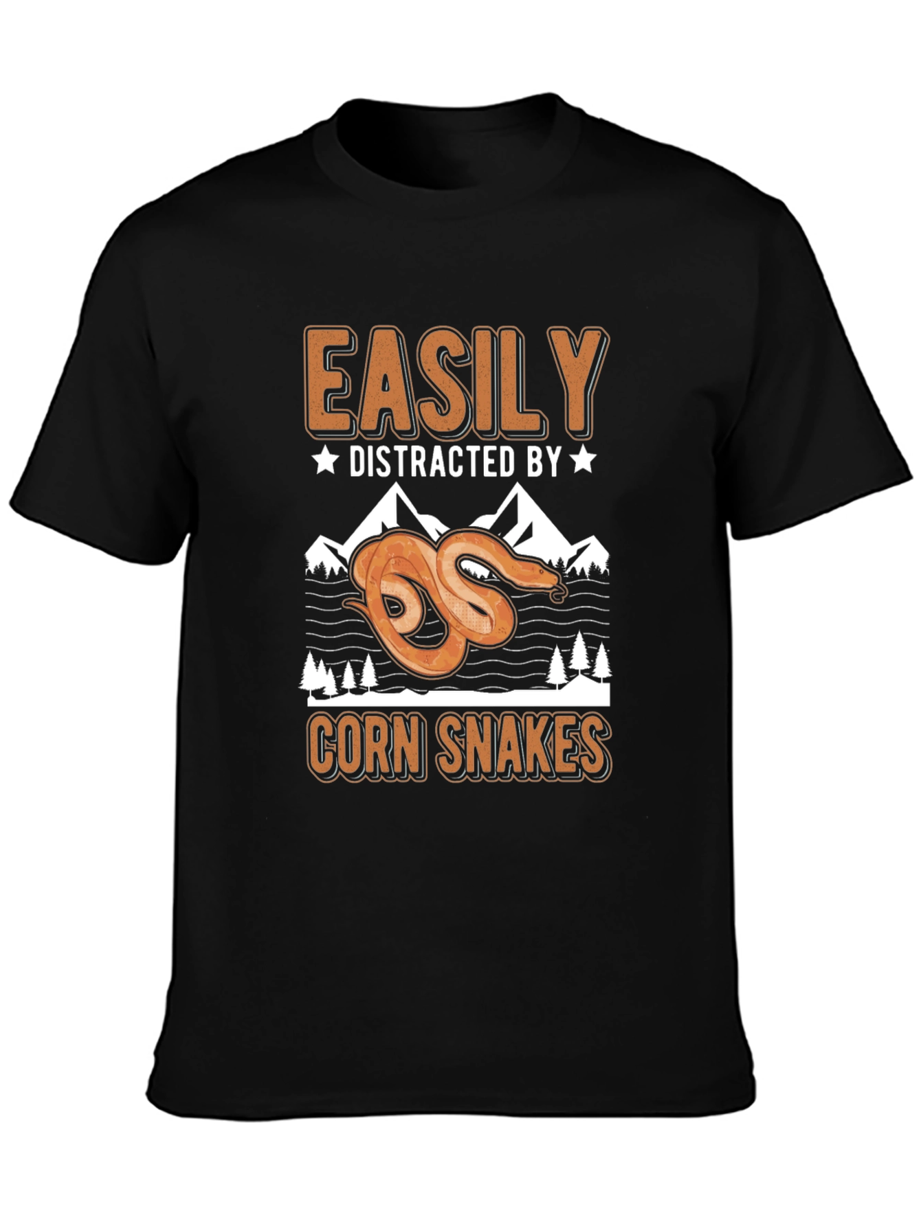 Easily Distracted by Corn Snakes T-Shirt