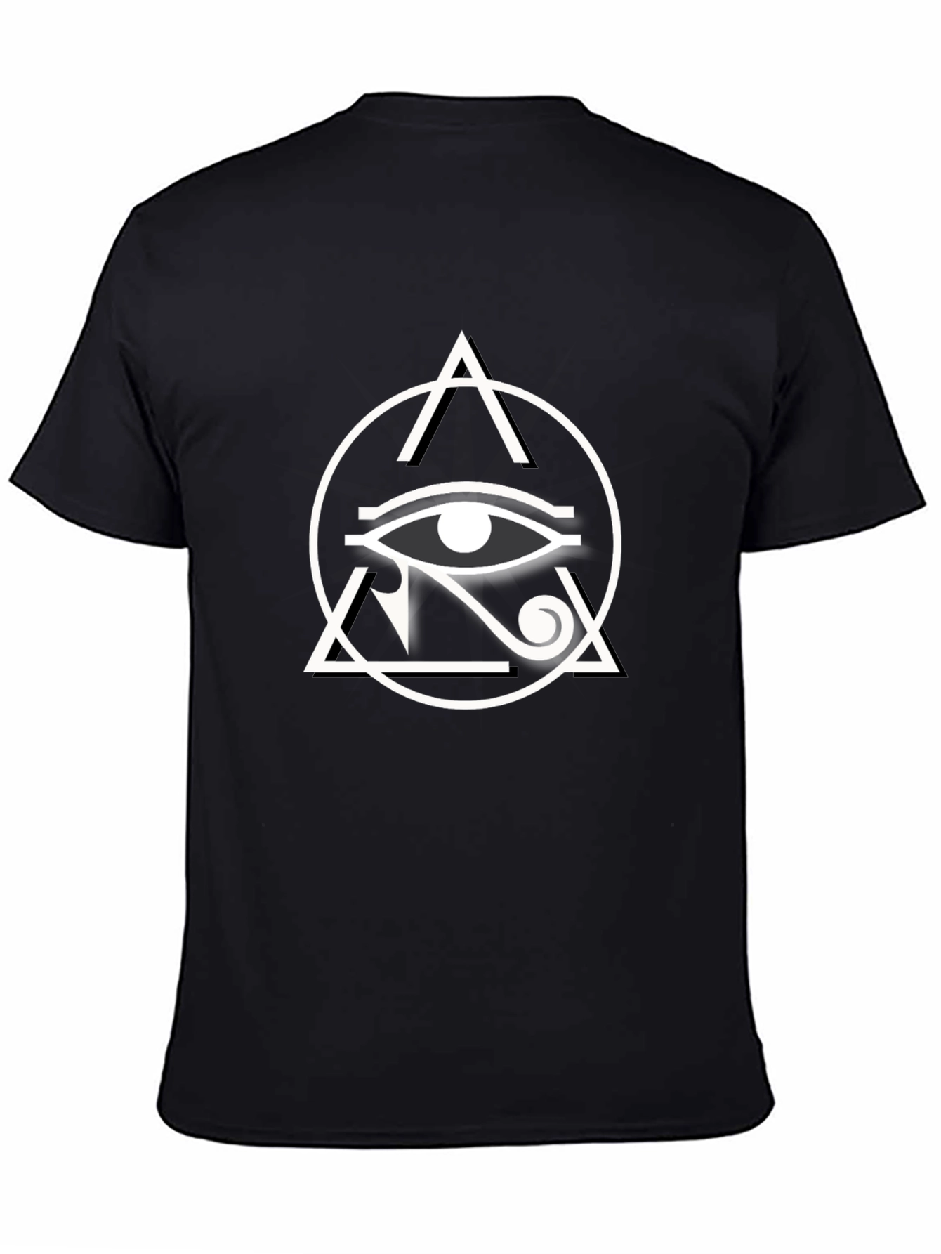 Eye of Ra Graphic Black T-Shirt