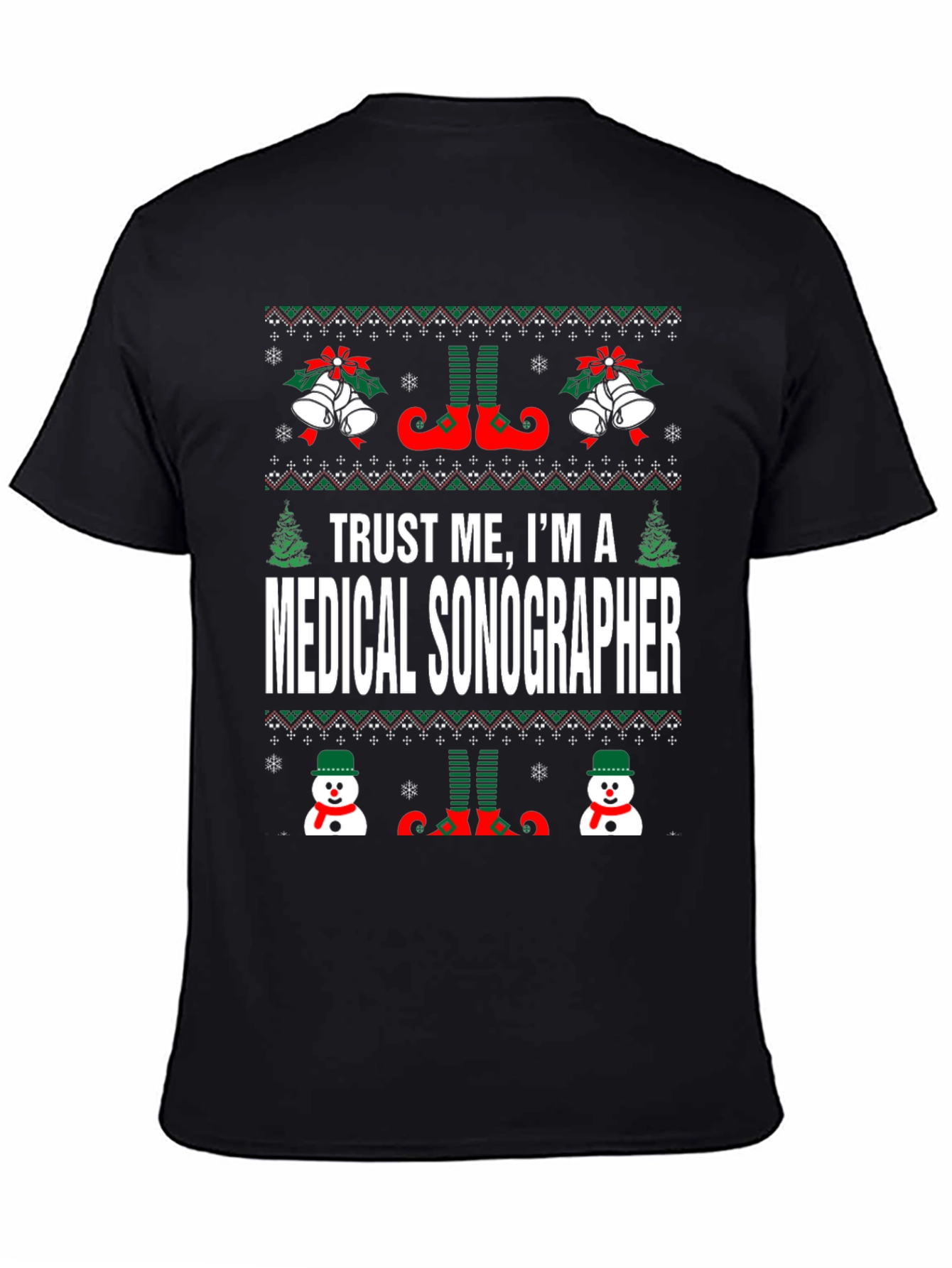 Medical Sonographer Christmas T-Shirt
