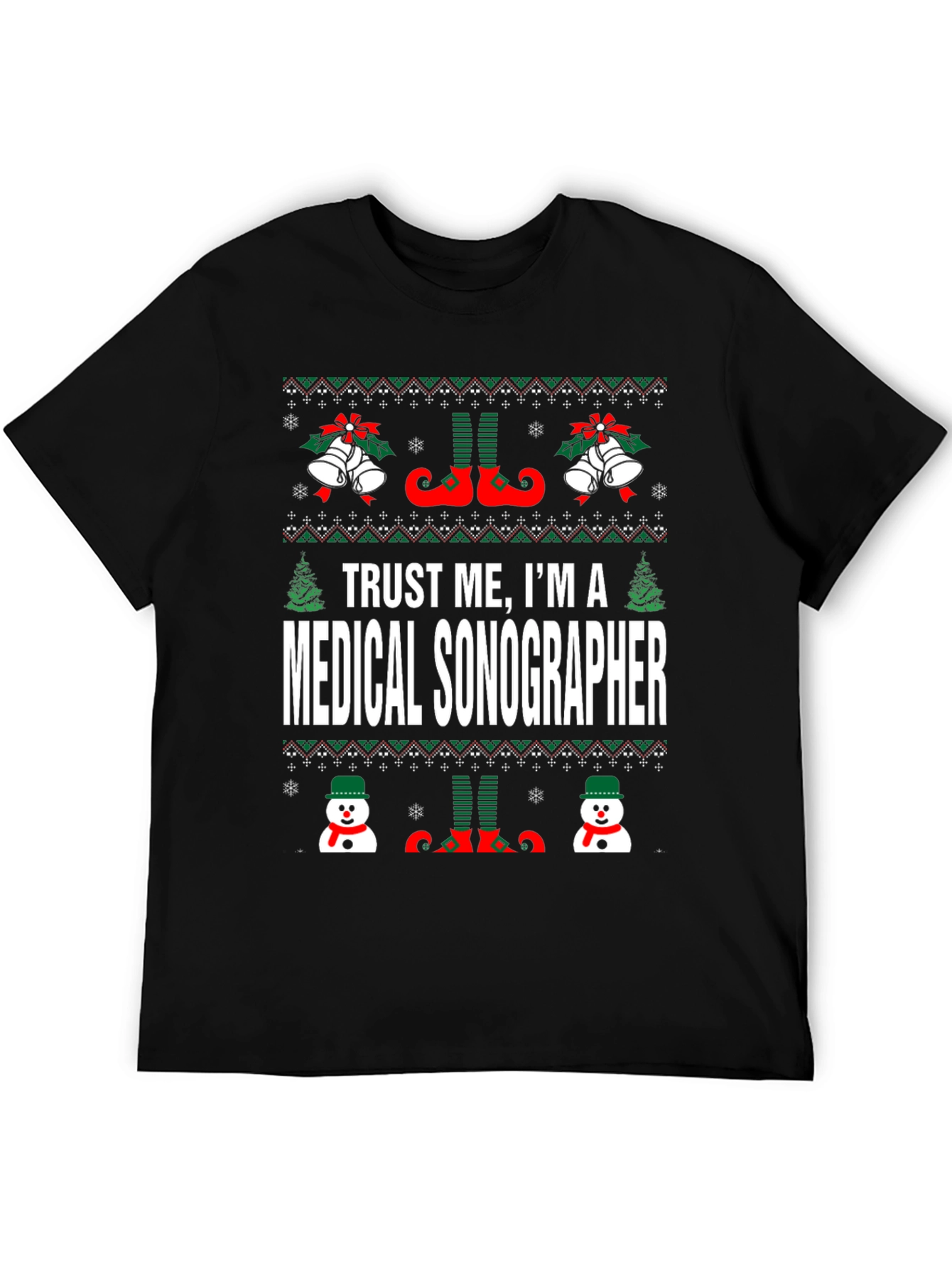 Medical Sonographer Christmas T-Shirt