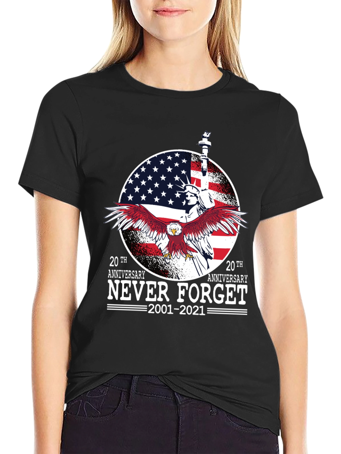 Never Forget 9/11 20th Anniversary T-Shirt