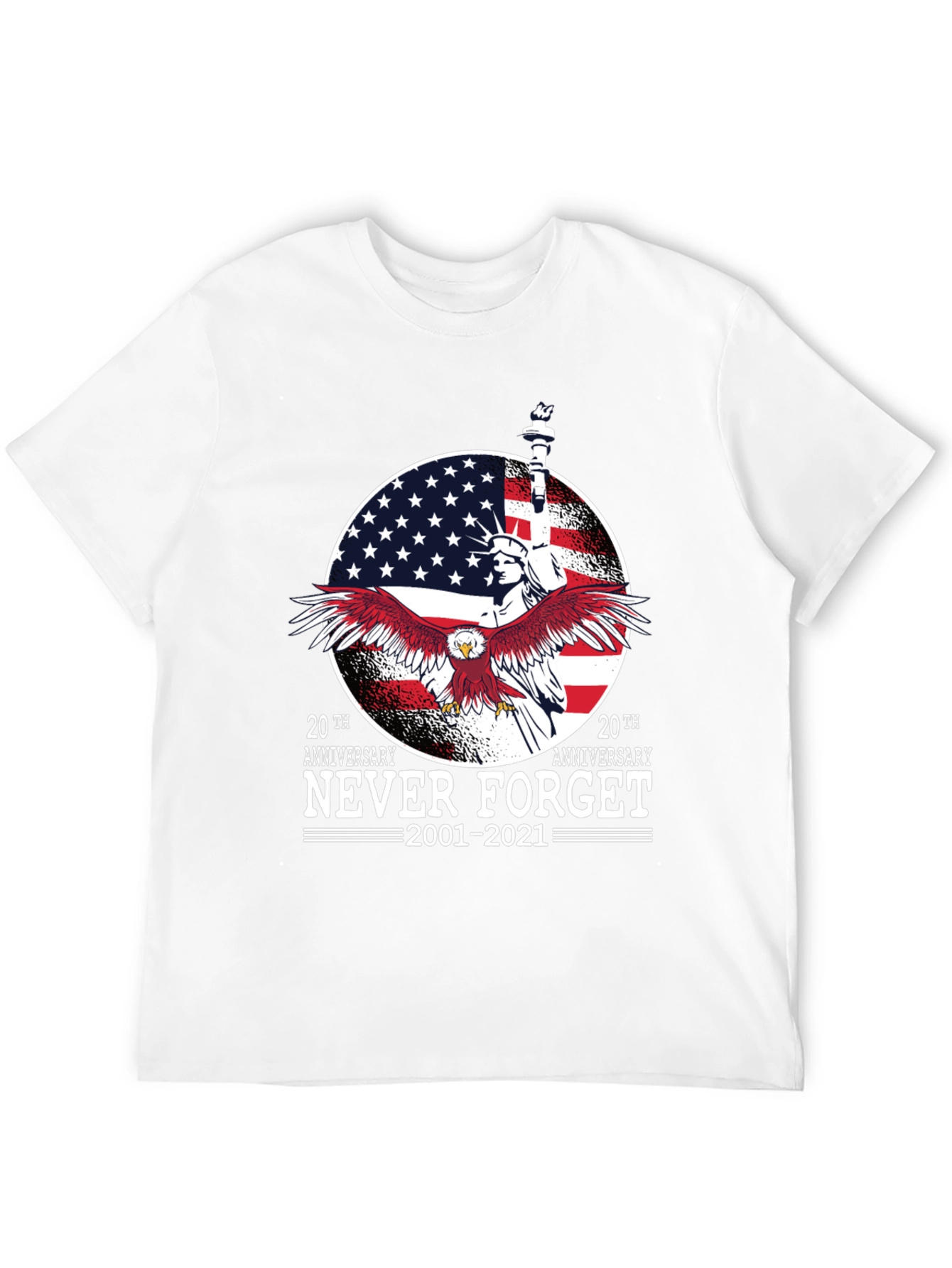 Never Forget 9/11 20th Anniversary T-Shirt