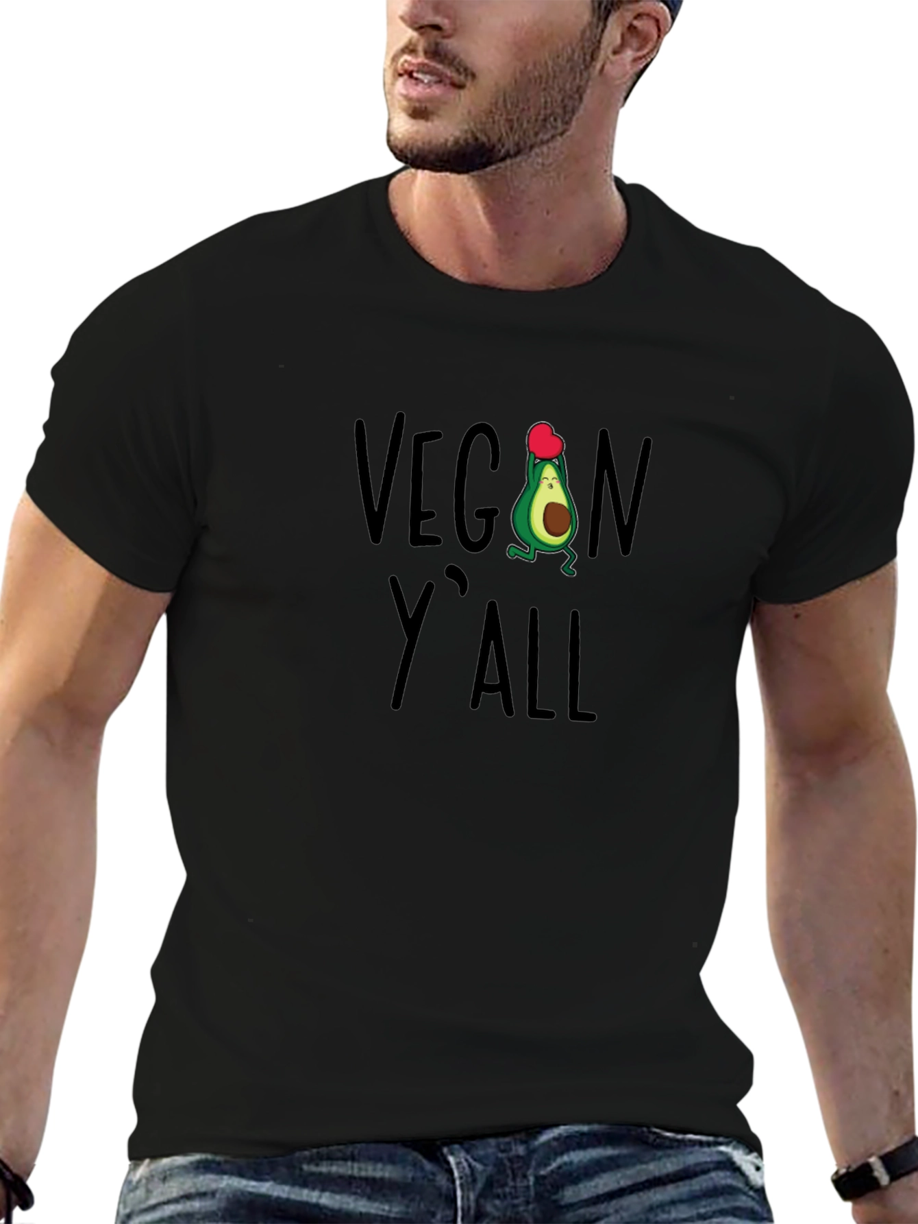 Vegan Yall Avocado T-Shirt