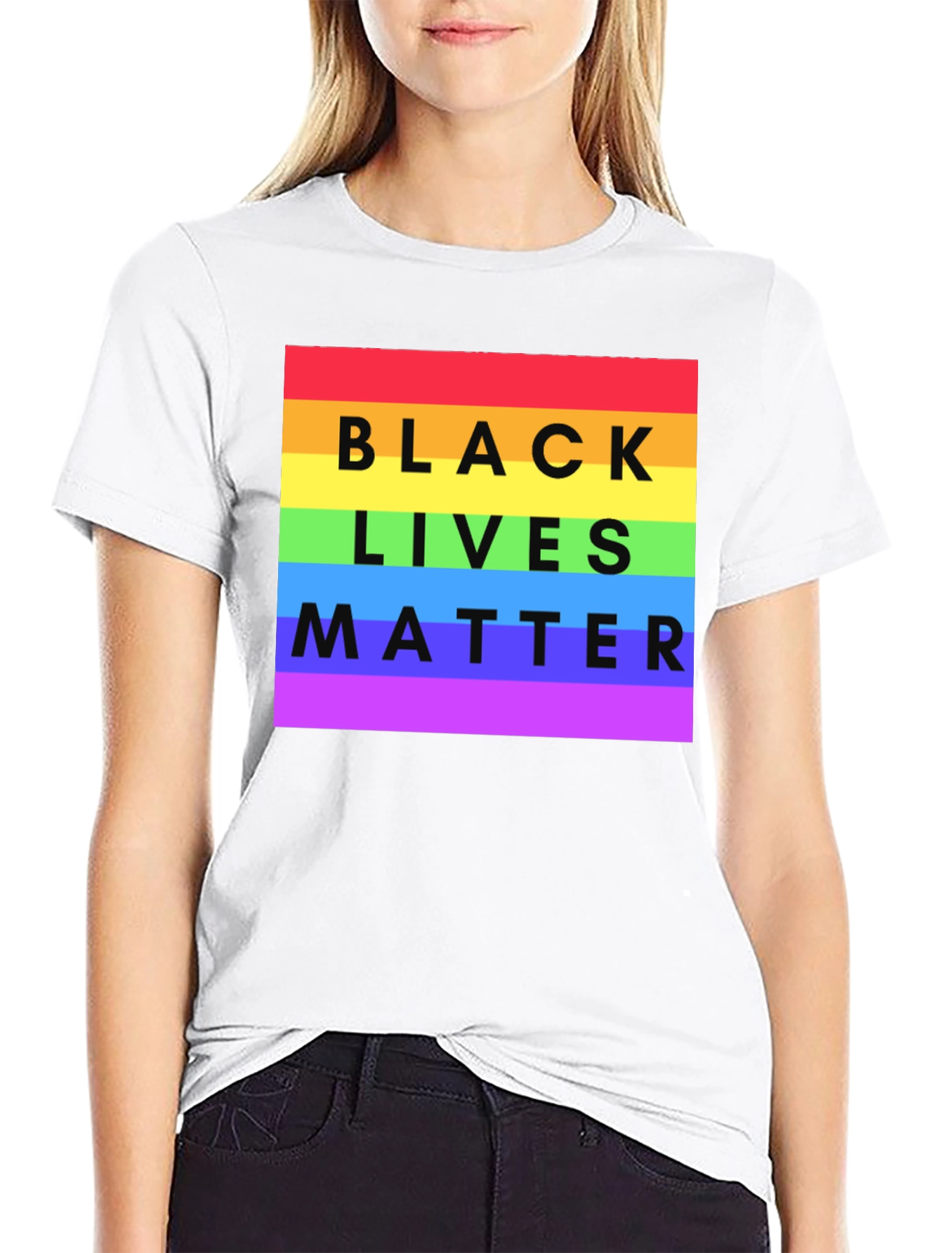 Black Lives Matter LGBTQ+ Pride T-Shirt