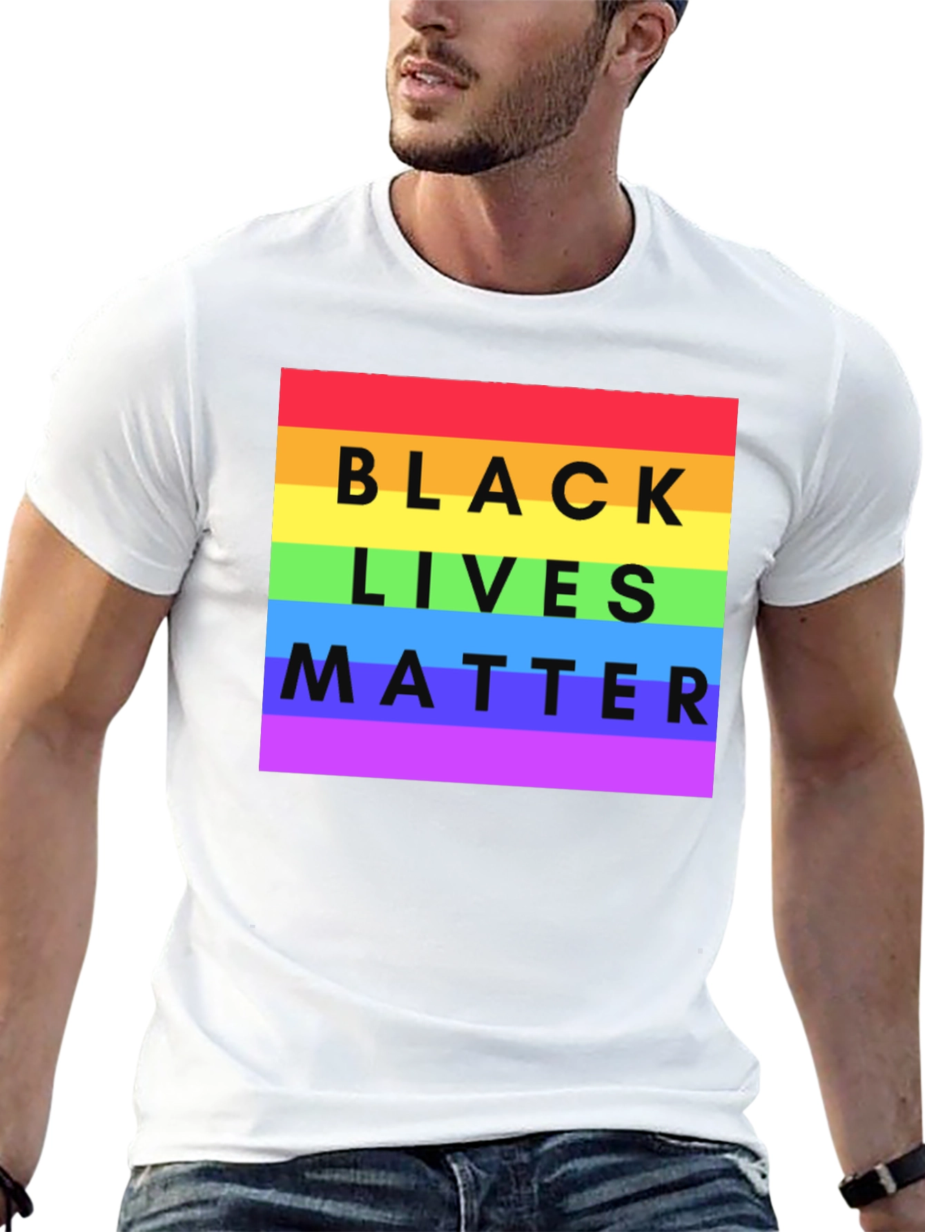 Black Lives Matter LGBTQ+ Pride T-Shirt