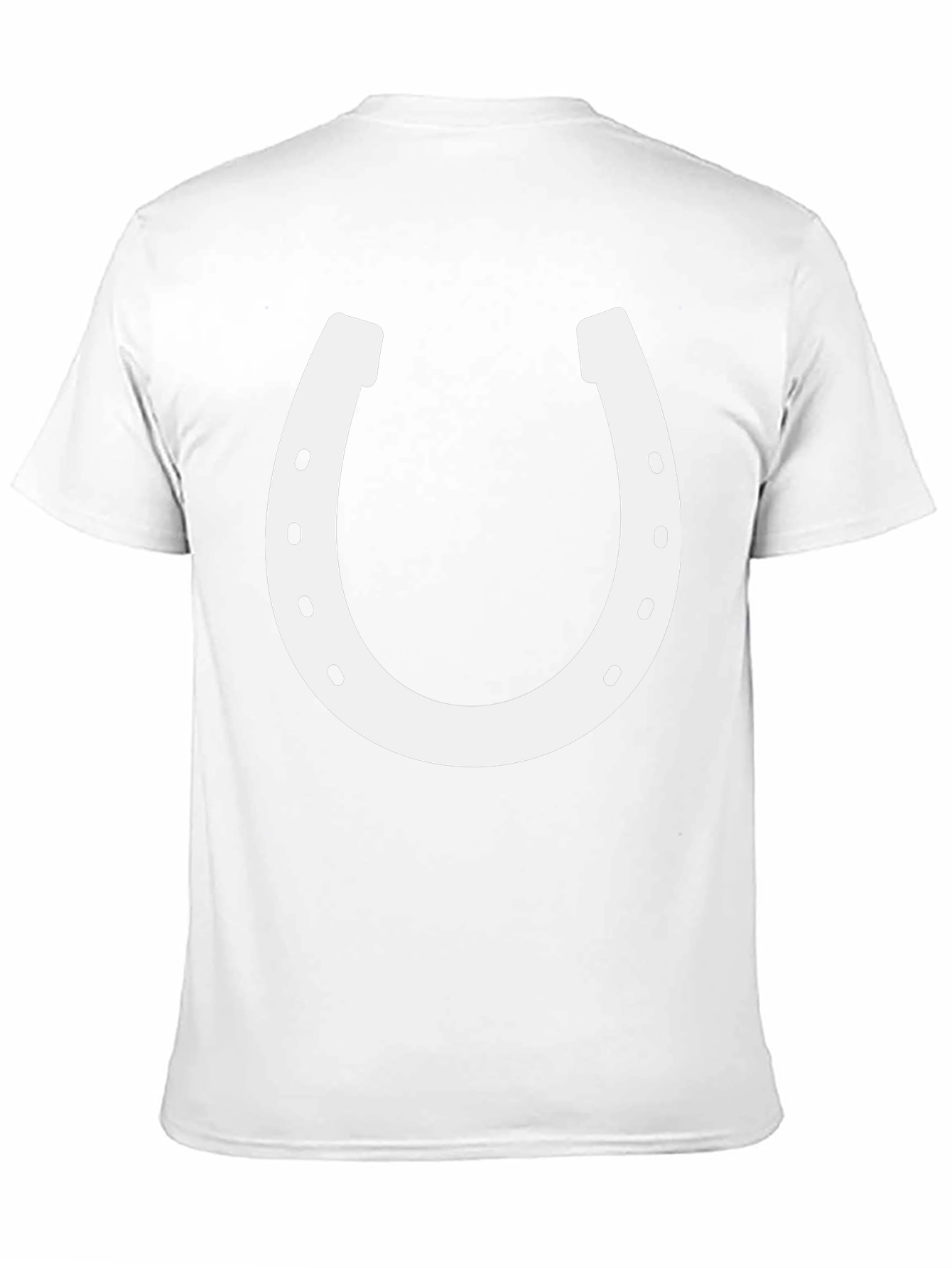 Lucky Horseshoe Graphic Tee - Unisex Cotton Blend