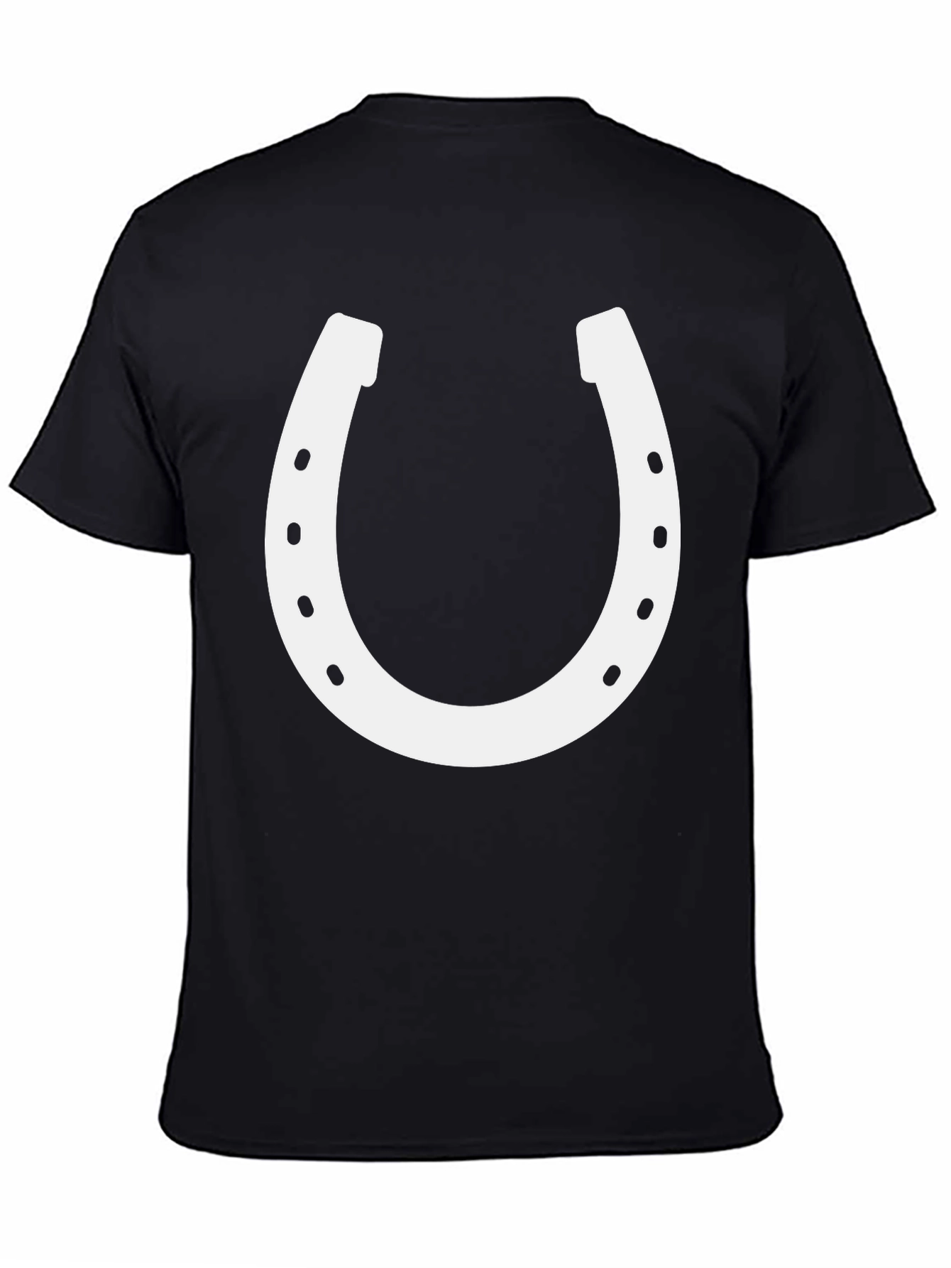Lucky Horseshoe Graphic Tee - Unisex Cotton Blend