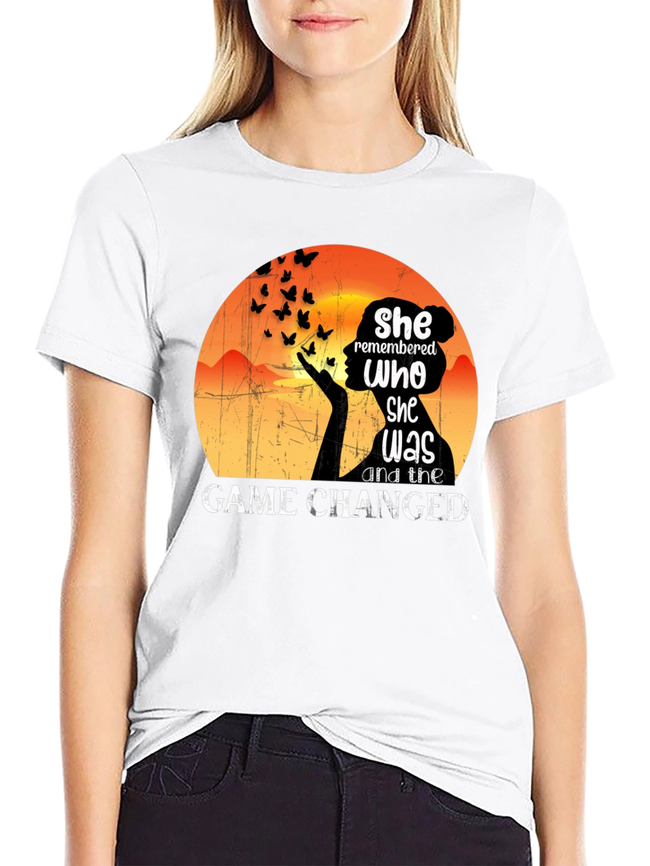 She Remembered Who She Was T-Shirt