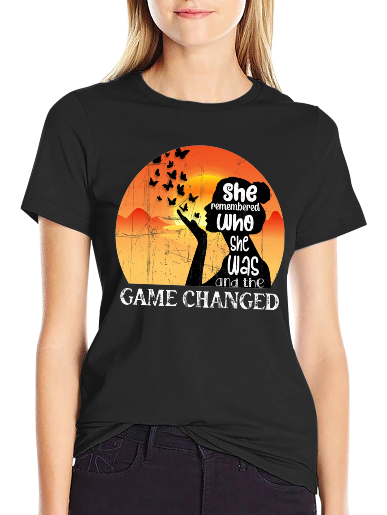 She Remembered Who She Was T-Shirt
