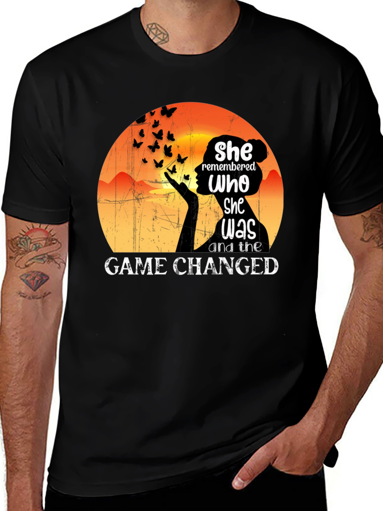 She Remembered Who She Was T-Shirt
