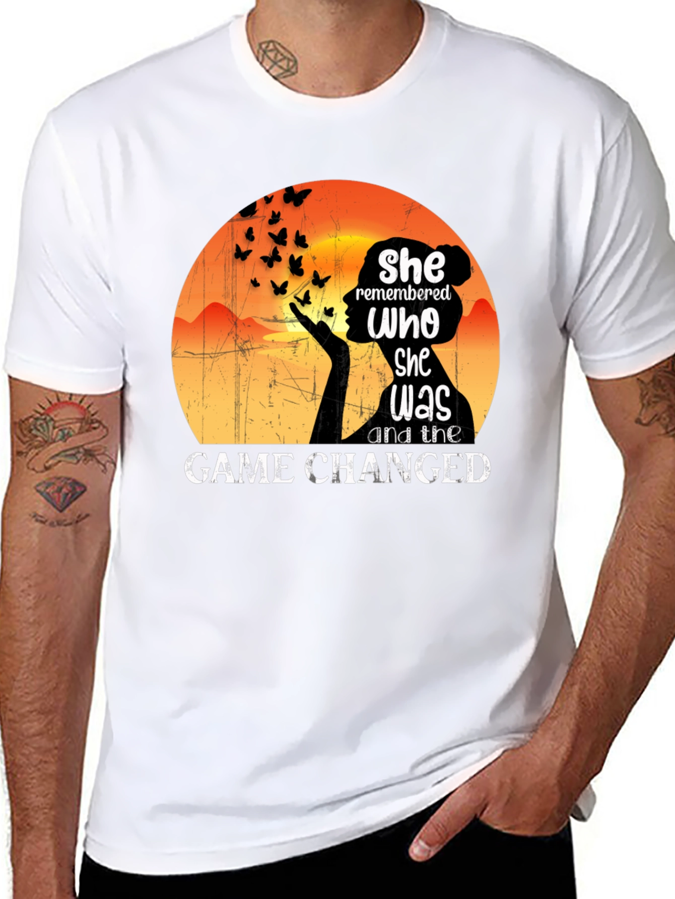She Remembered Who She Was T-Shirt