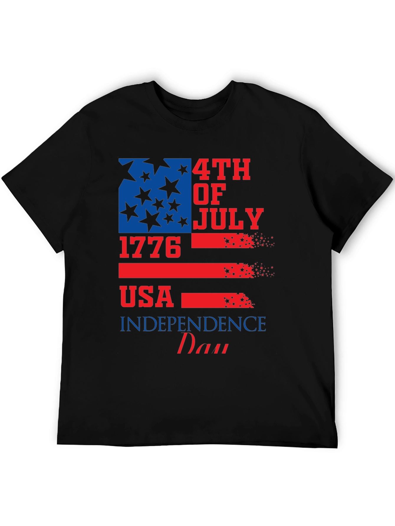 Patriotic USA Independence Day 4th of July Graphic Tee
