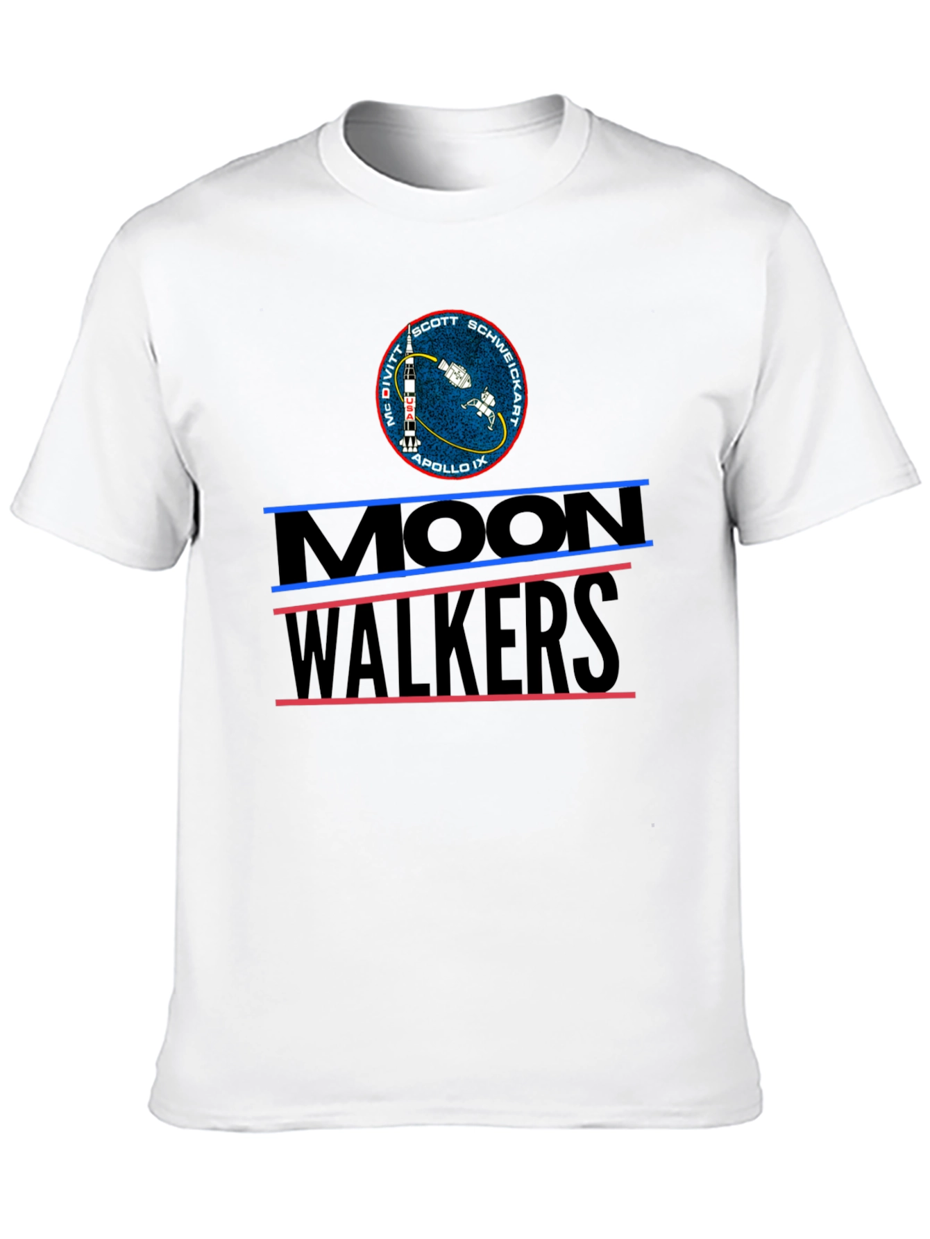 Moonwalkers Apollo IX Black Graphic Tee