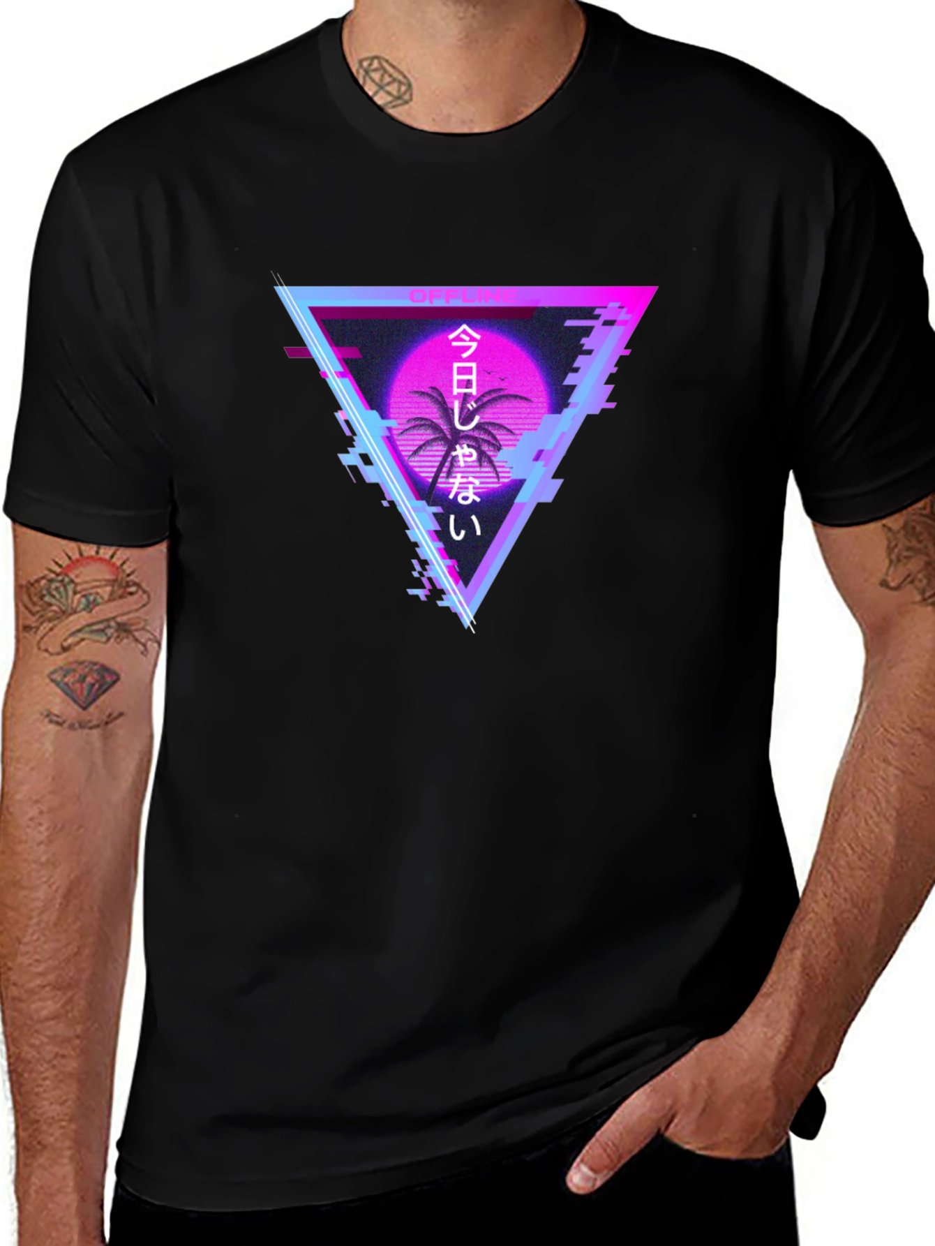 Synthwave Palm T-Shirt