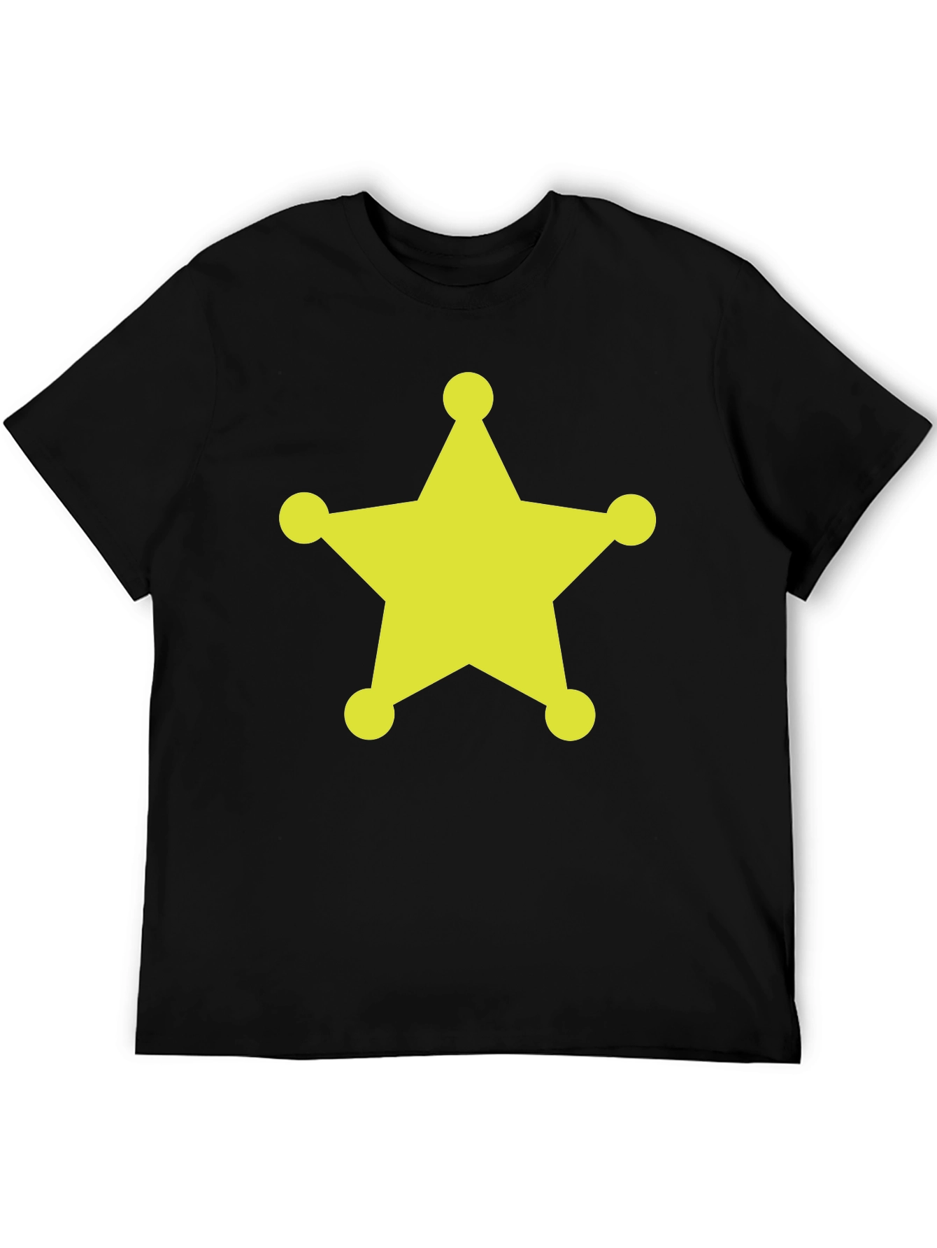 Sheriff Star Graphic Tee - Classic Western Style