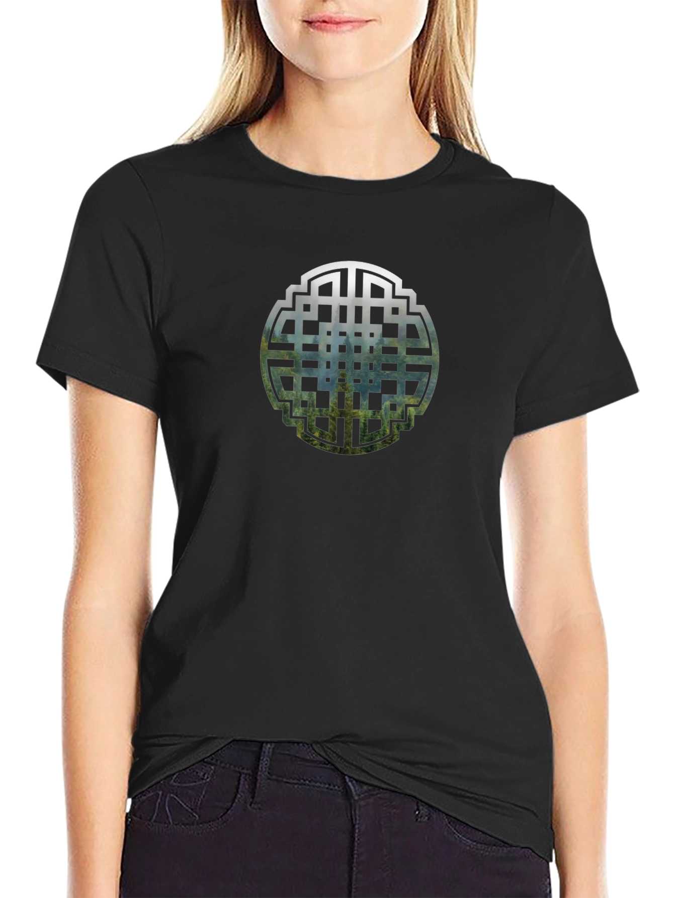 Celtic Knot Design Black T-Shirt