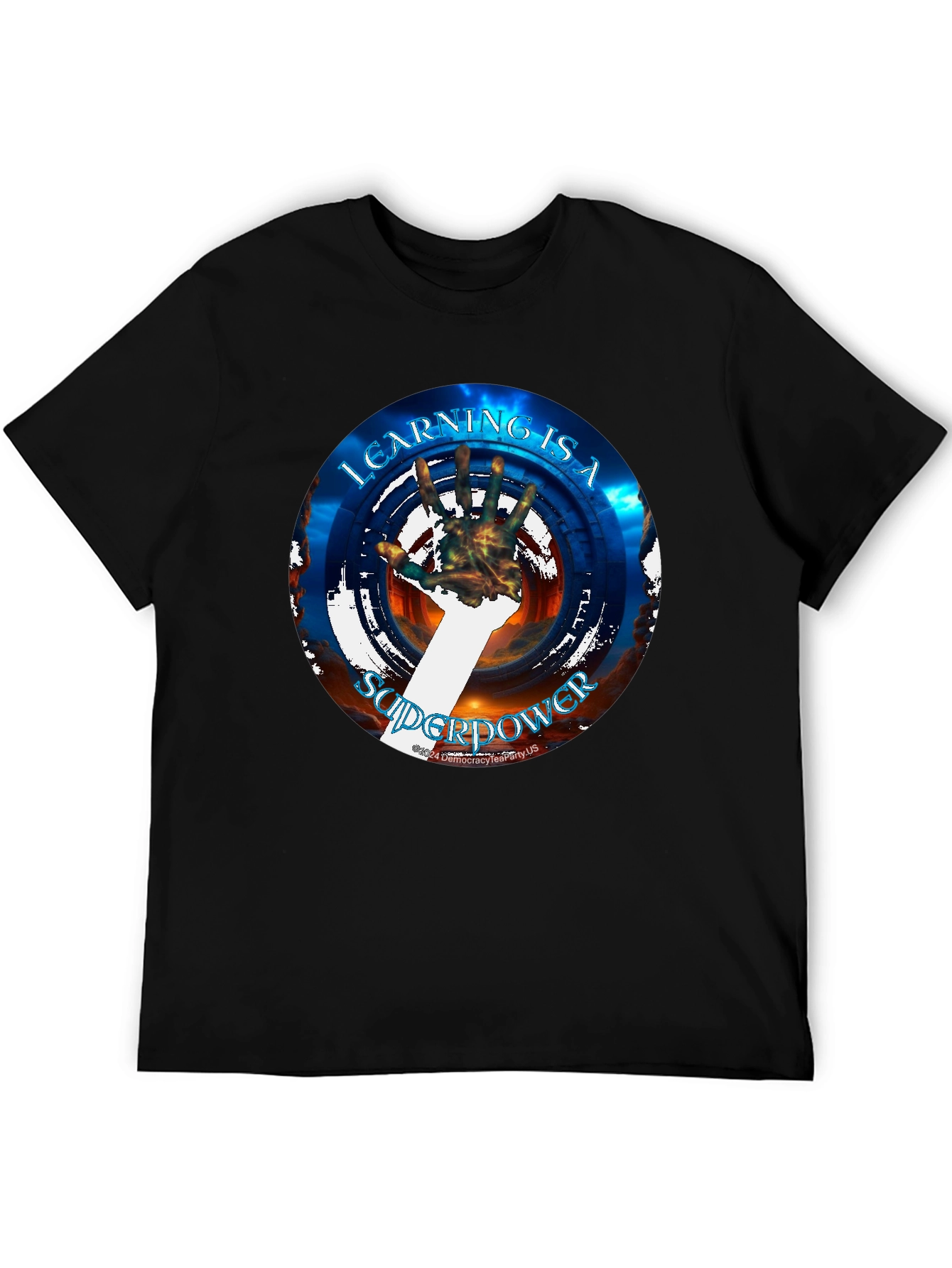 Learning is a Superpower Graphic T-Shirt
